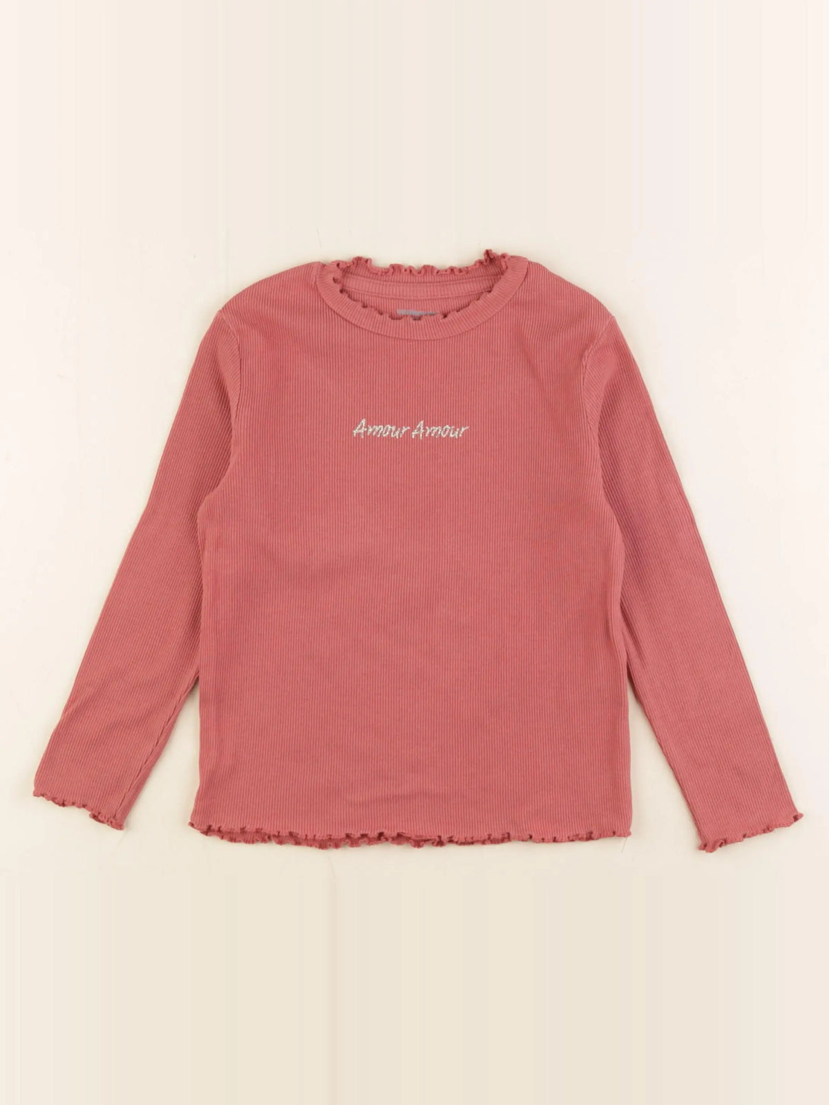 Vertbaudet - tee-shirt rose - 5 ans