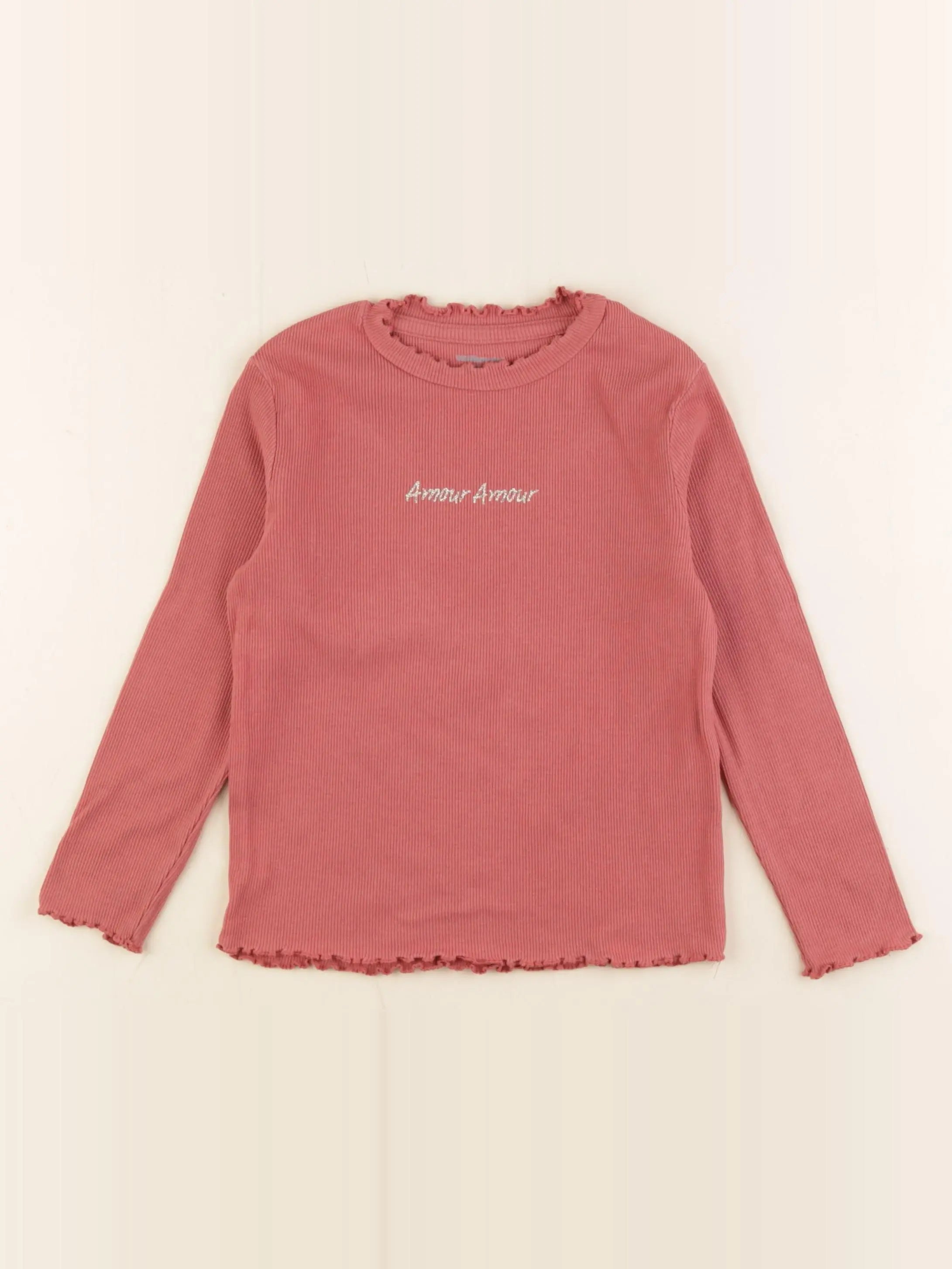 Vertbaudet - tee-shirt rose - 5 ans