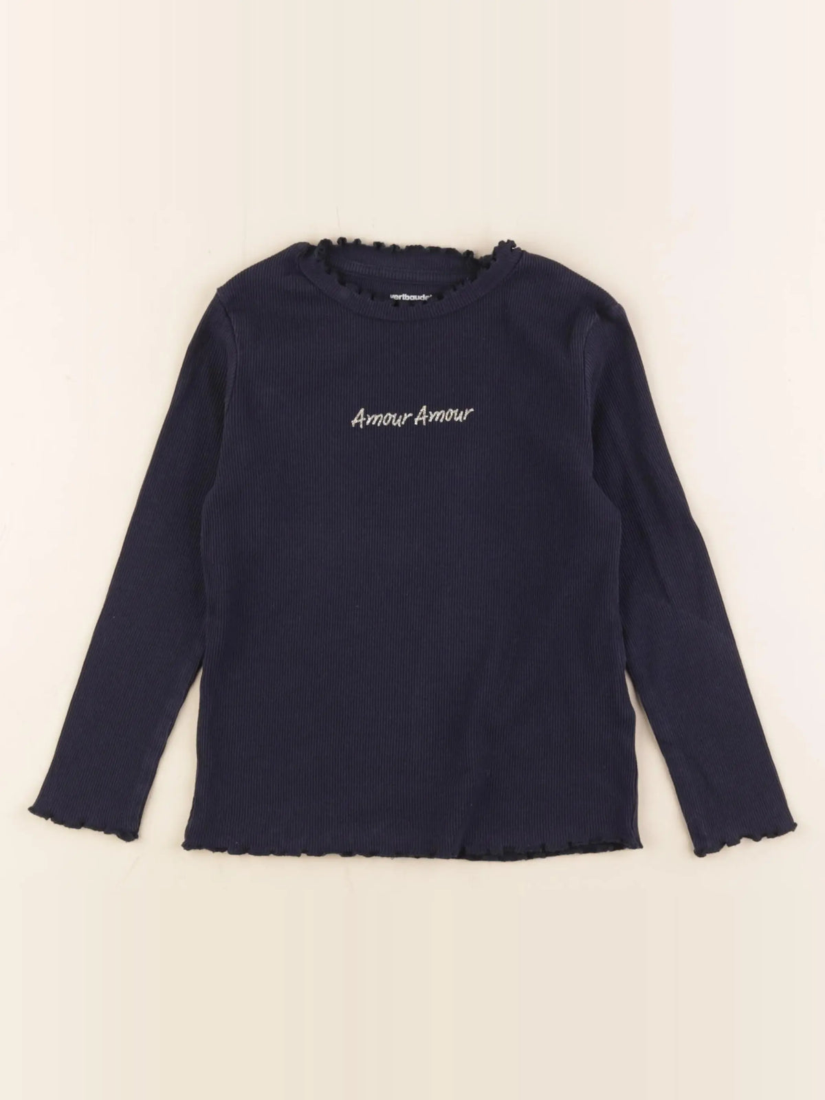 Vertbaudet - tee-shirt bleu - 5 ans