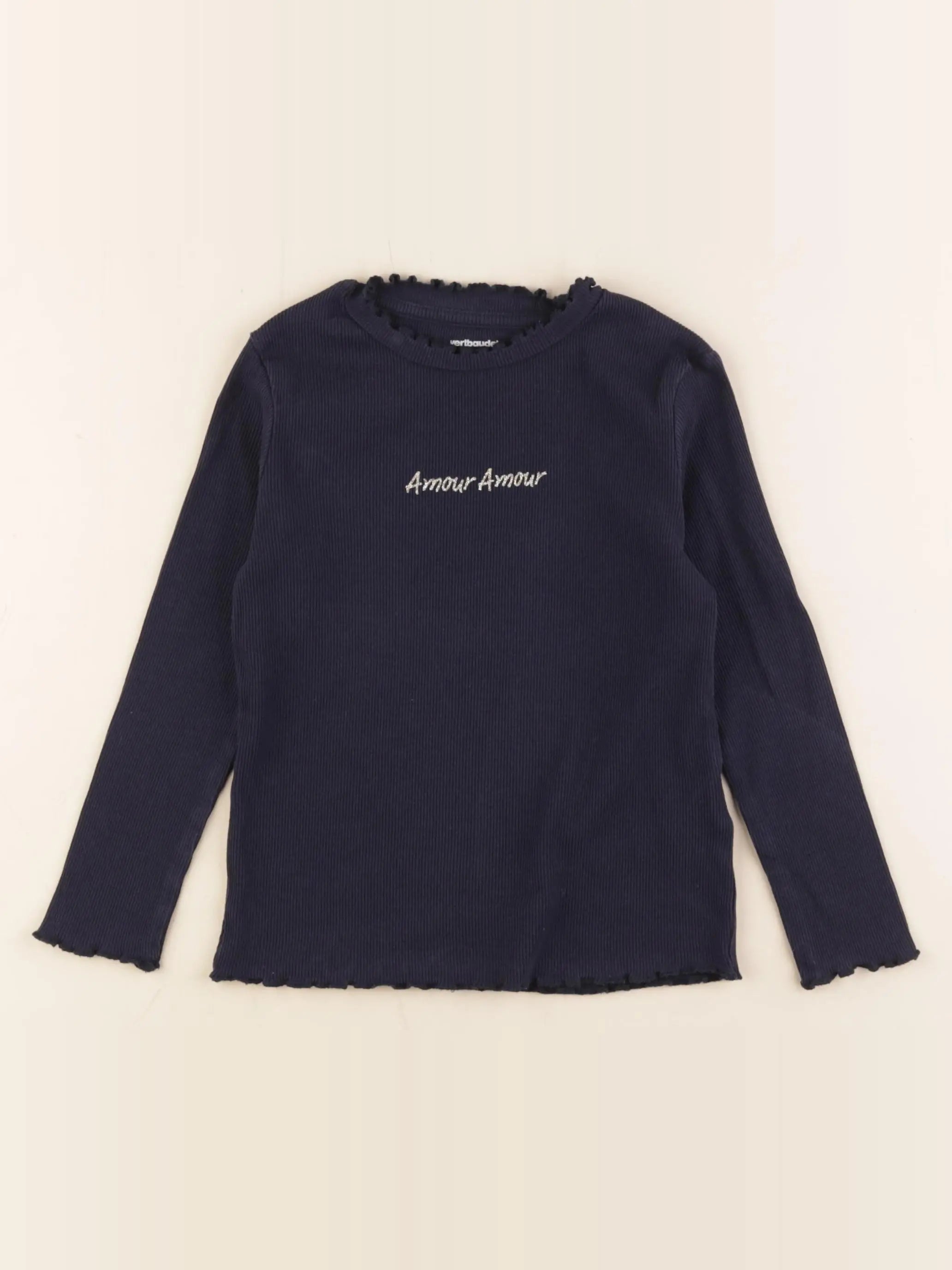 Vertbaudet - tee-shirt bleu - 5 ans