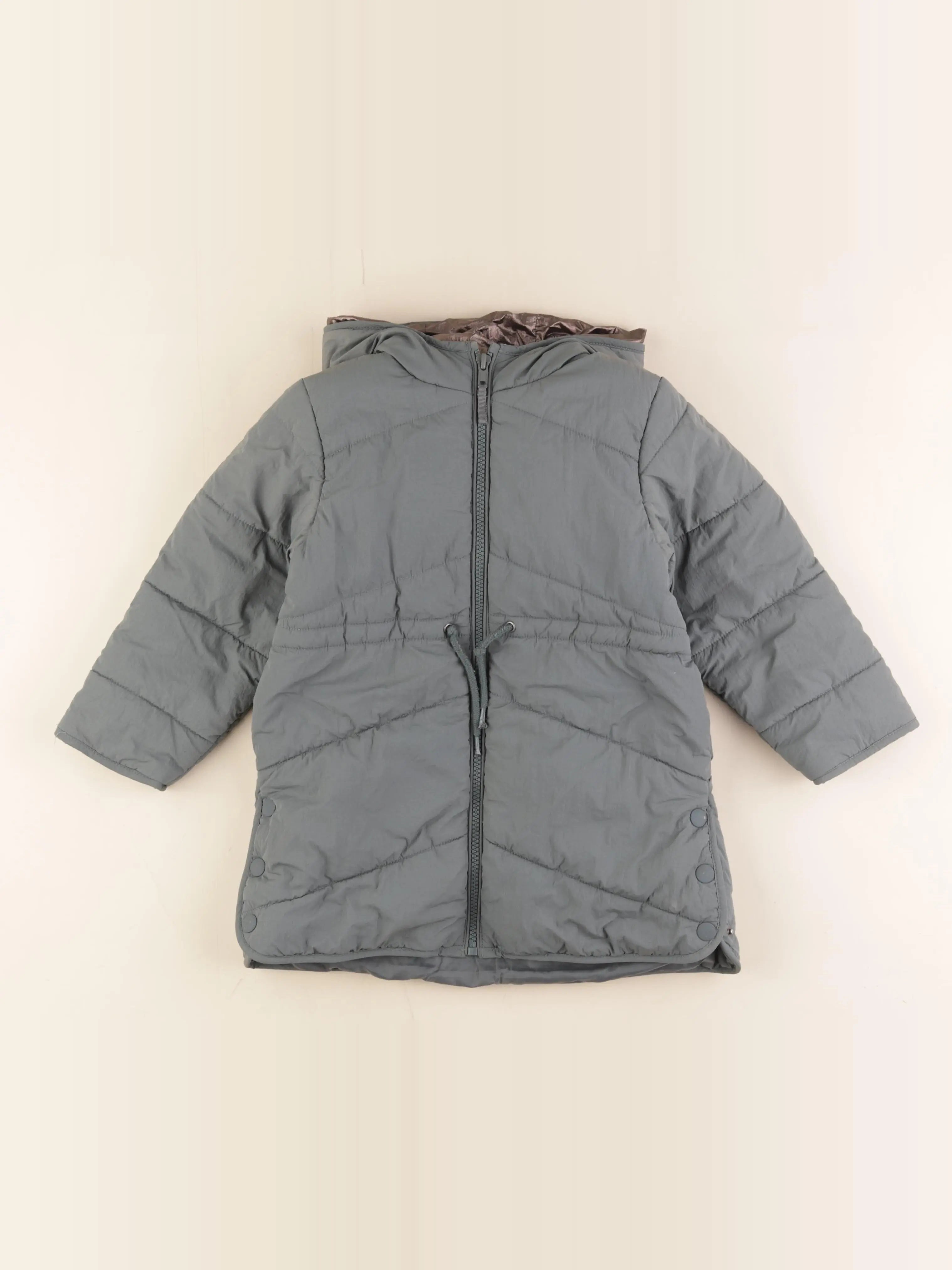 Vertbaudet - doudoune vert - 5 ans