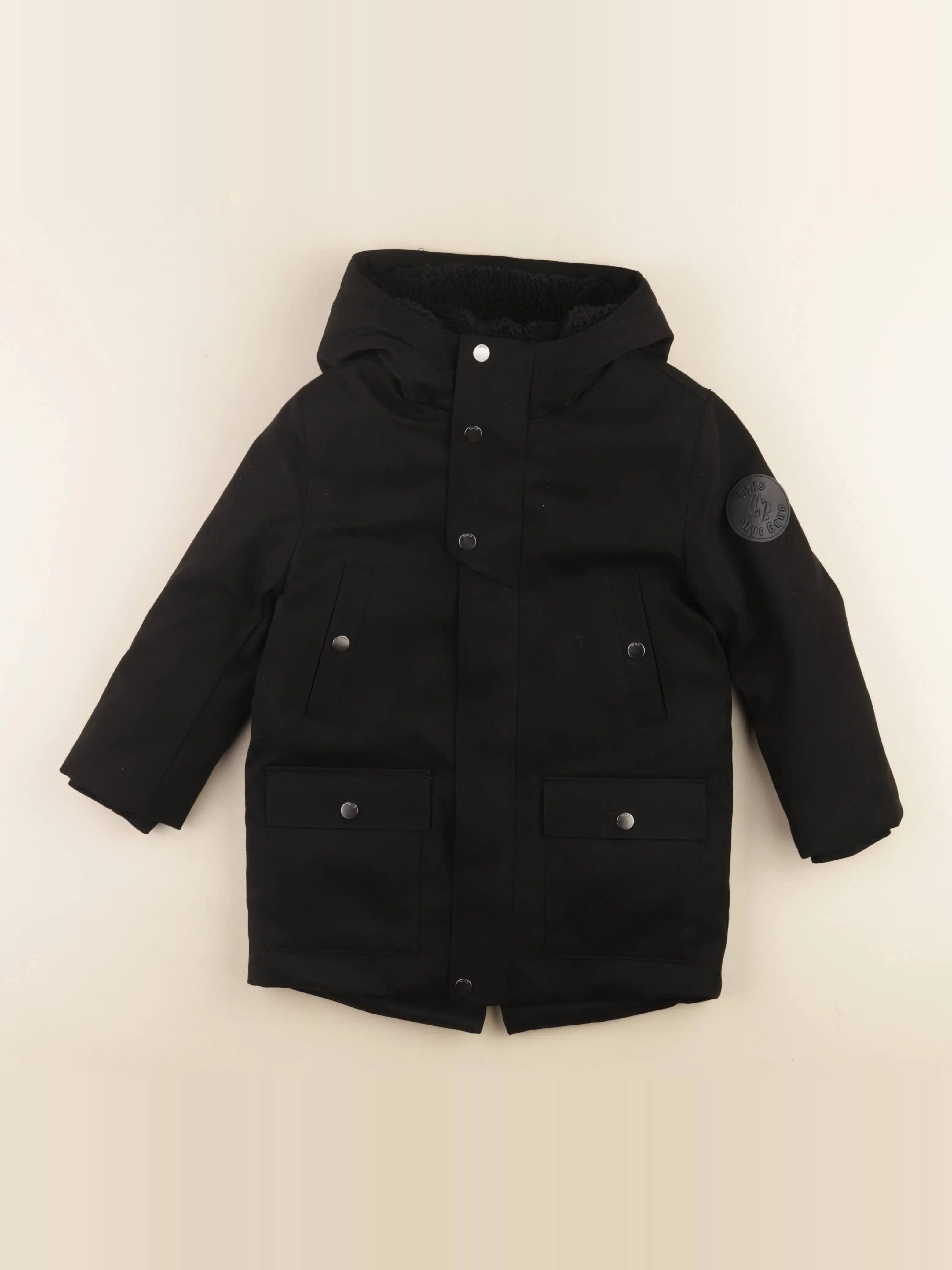 IKKS - parka noir - 5 ans