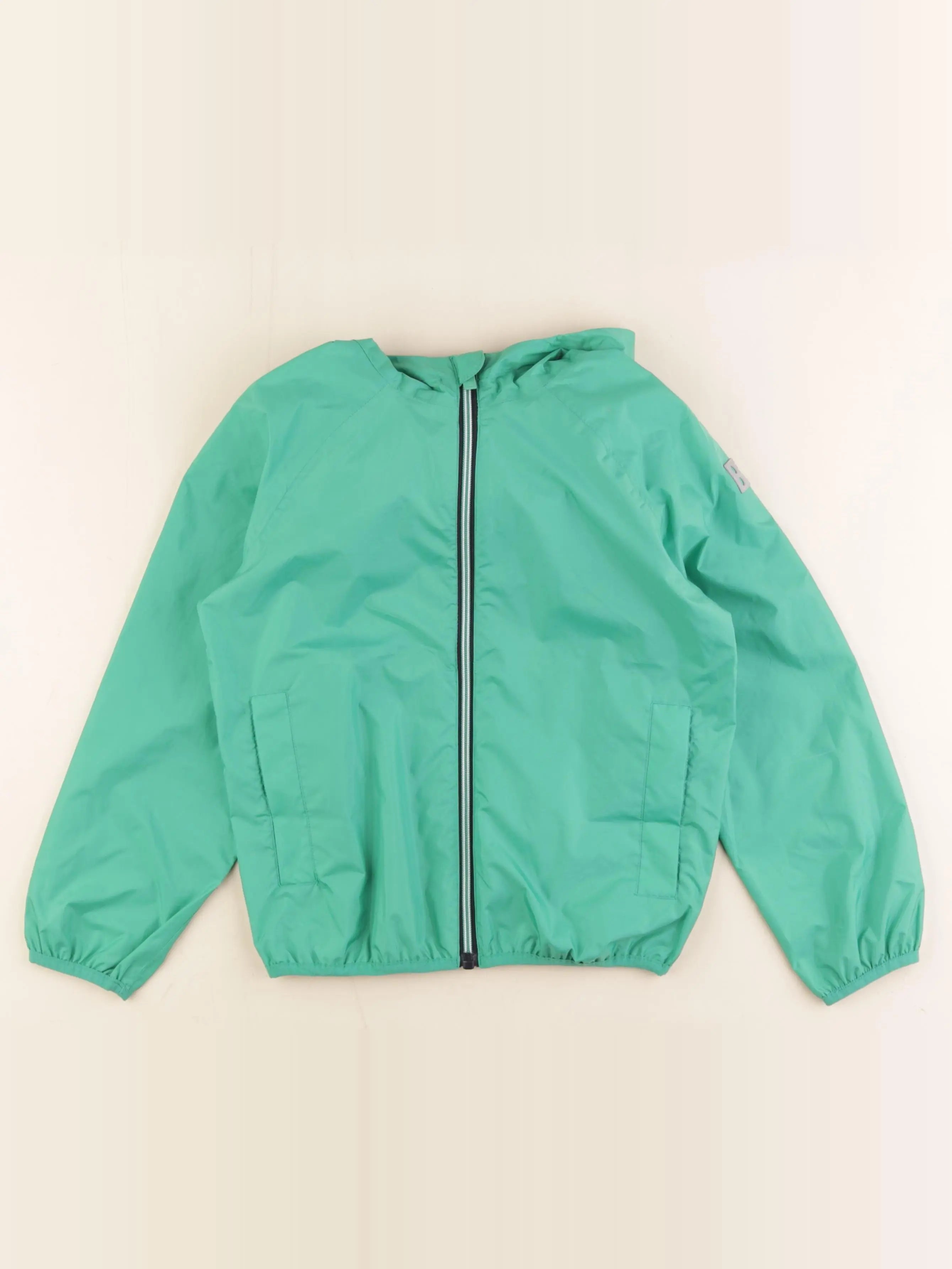 Okaidi - coupe-vent vert - 7/8 ans