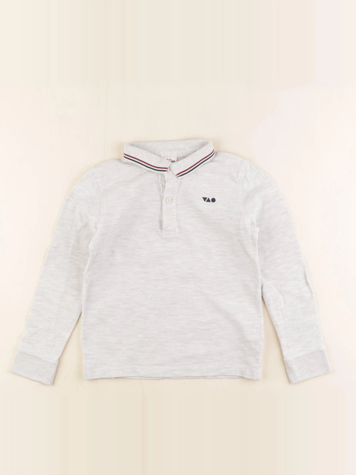 Tape à l'oeil - polo gris - 6 ans