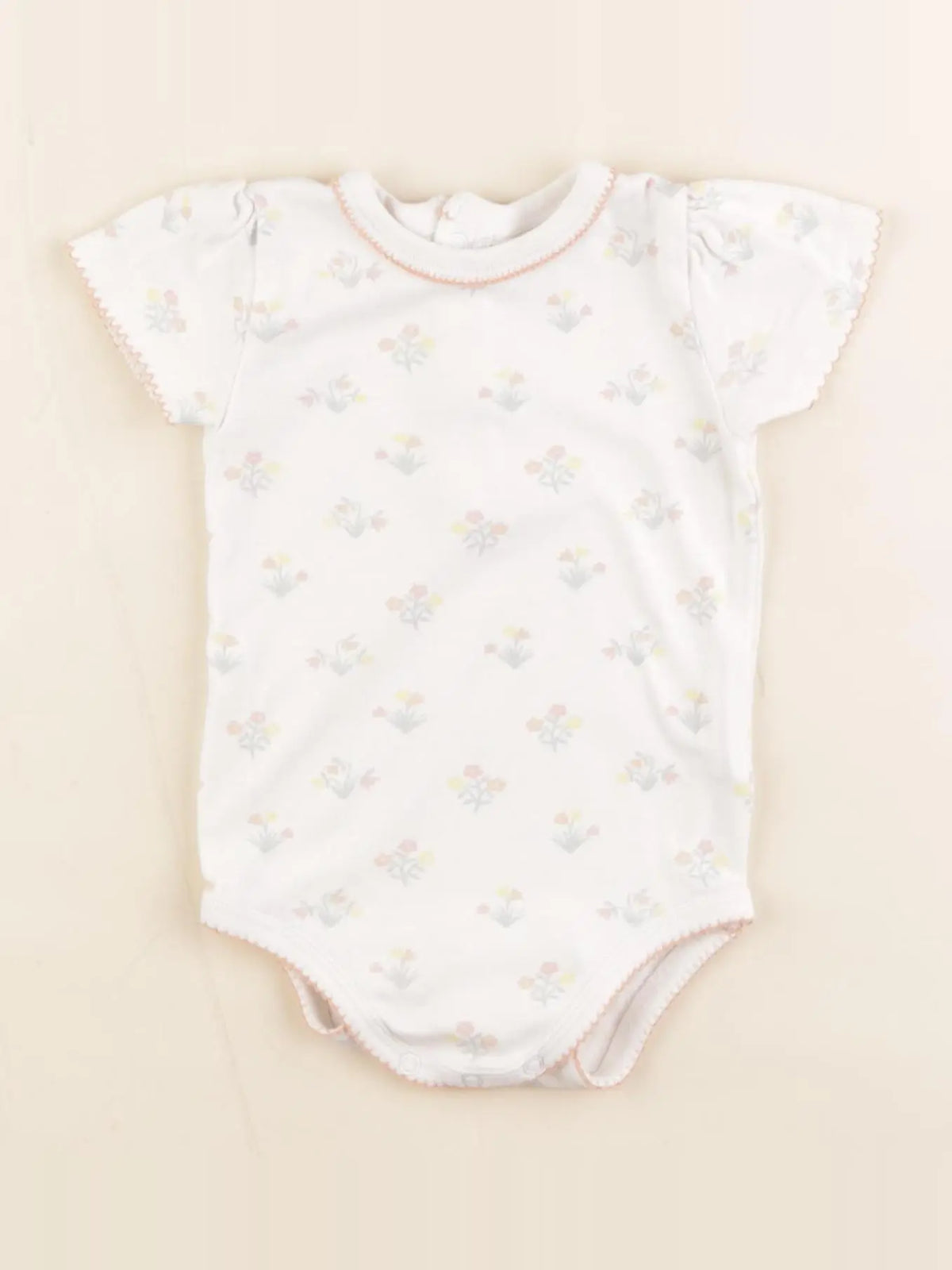 Boutchou - body blanc - 9 mois