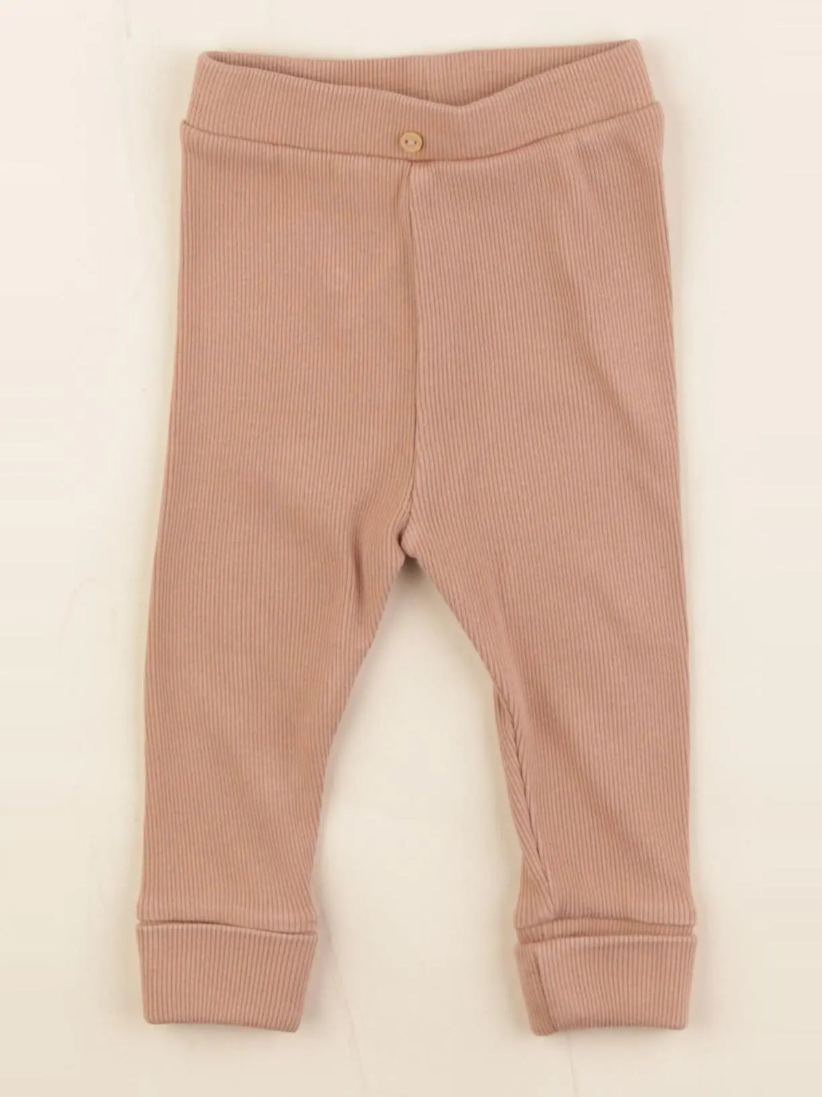 Vertbaudet - legging marron - 9 mois
