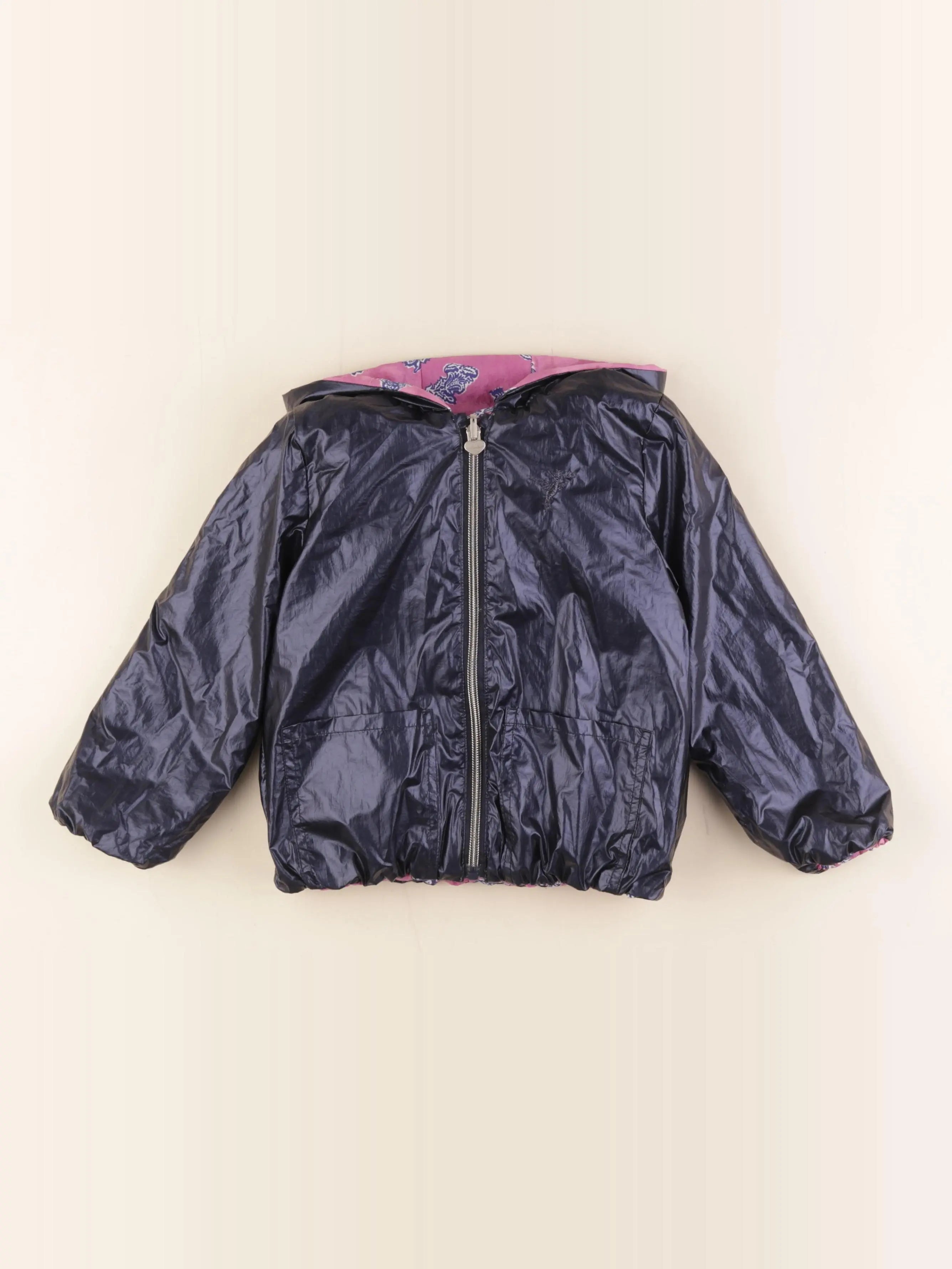 IKKS - coupe-vent bleu, rose - 3 ans