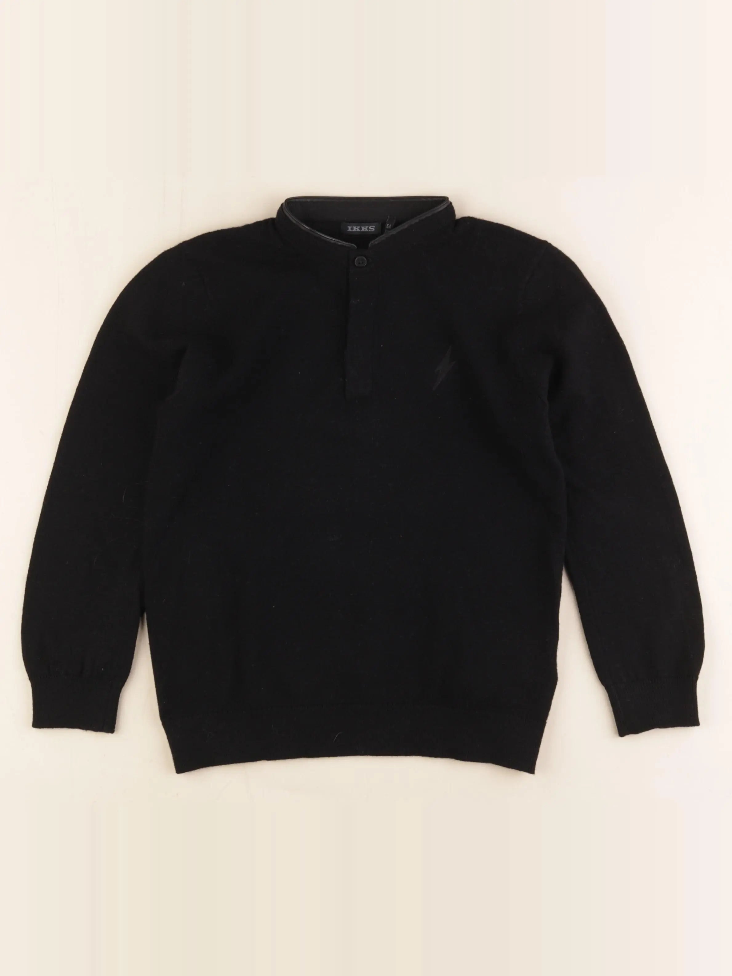 IKKS - pull noir - 6 ans