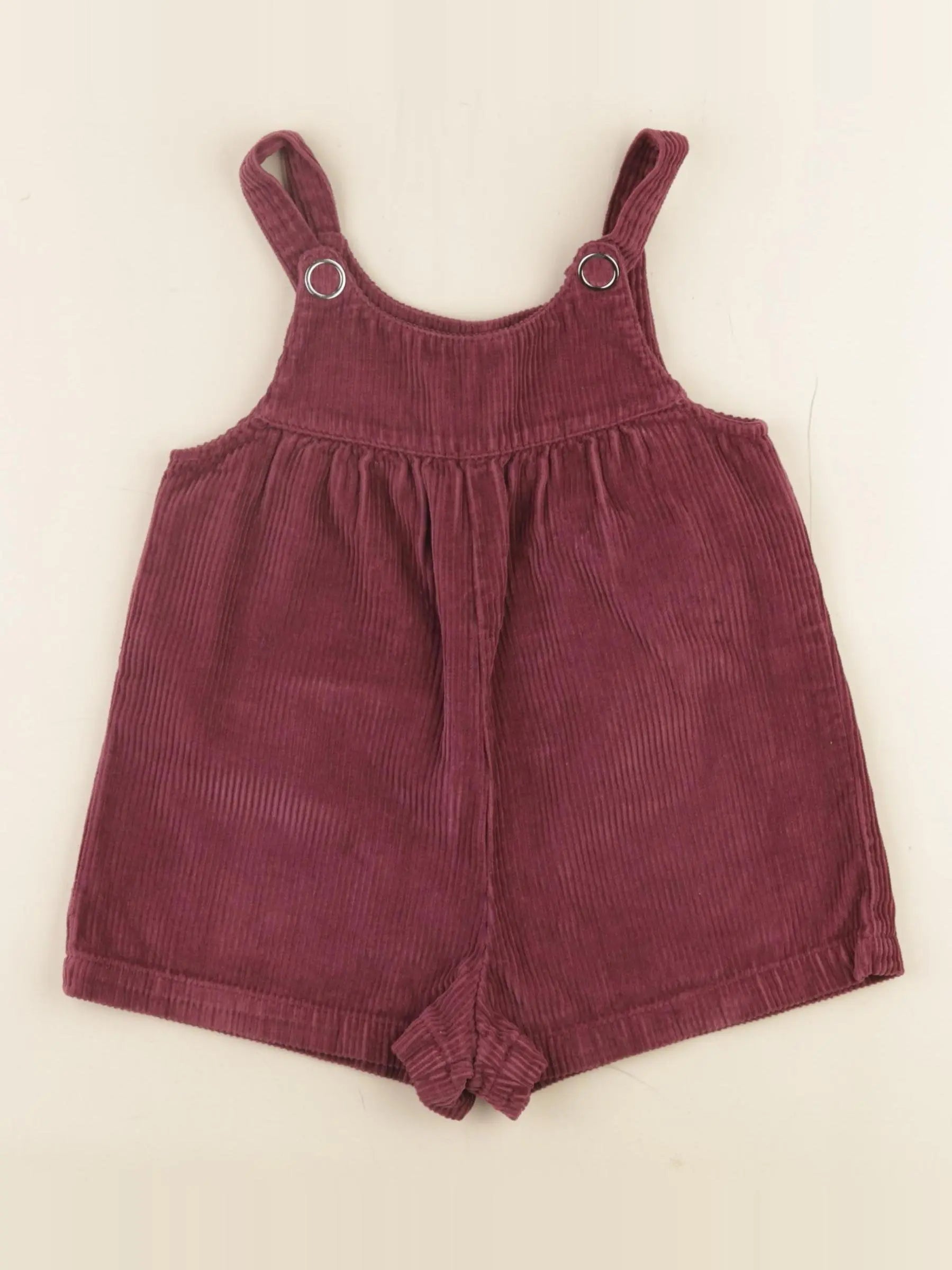 Zara - salopette rouge - 12/18 mois