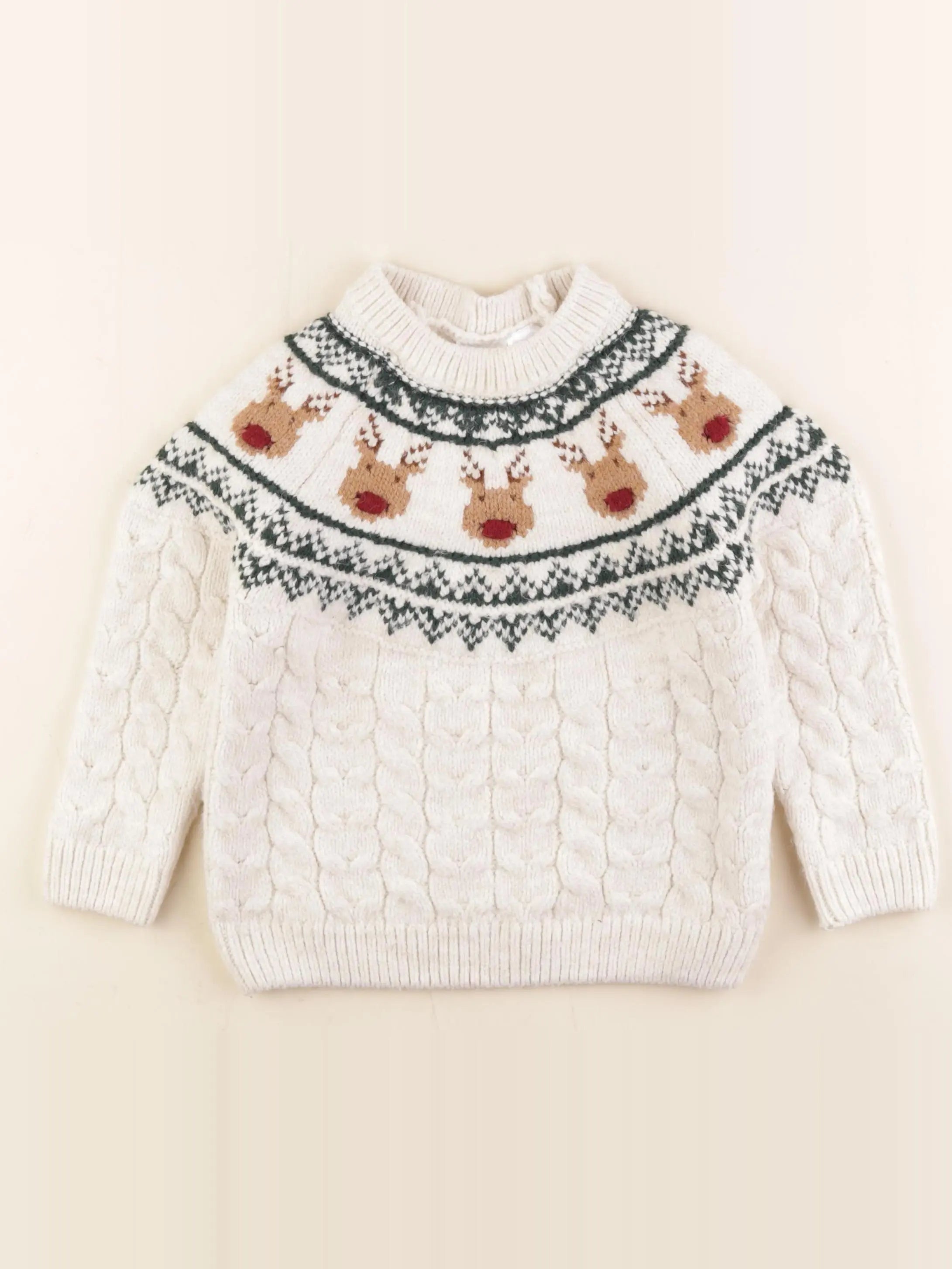 Zara - pull multicolore - 4 ans