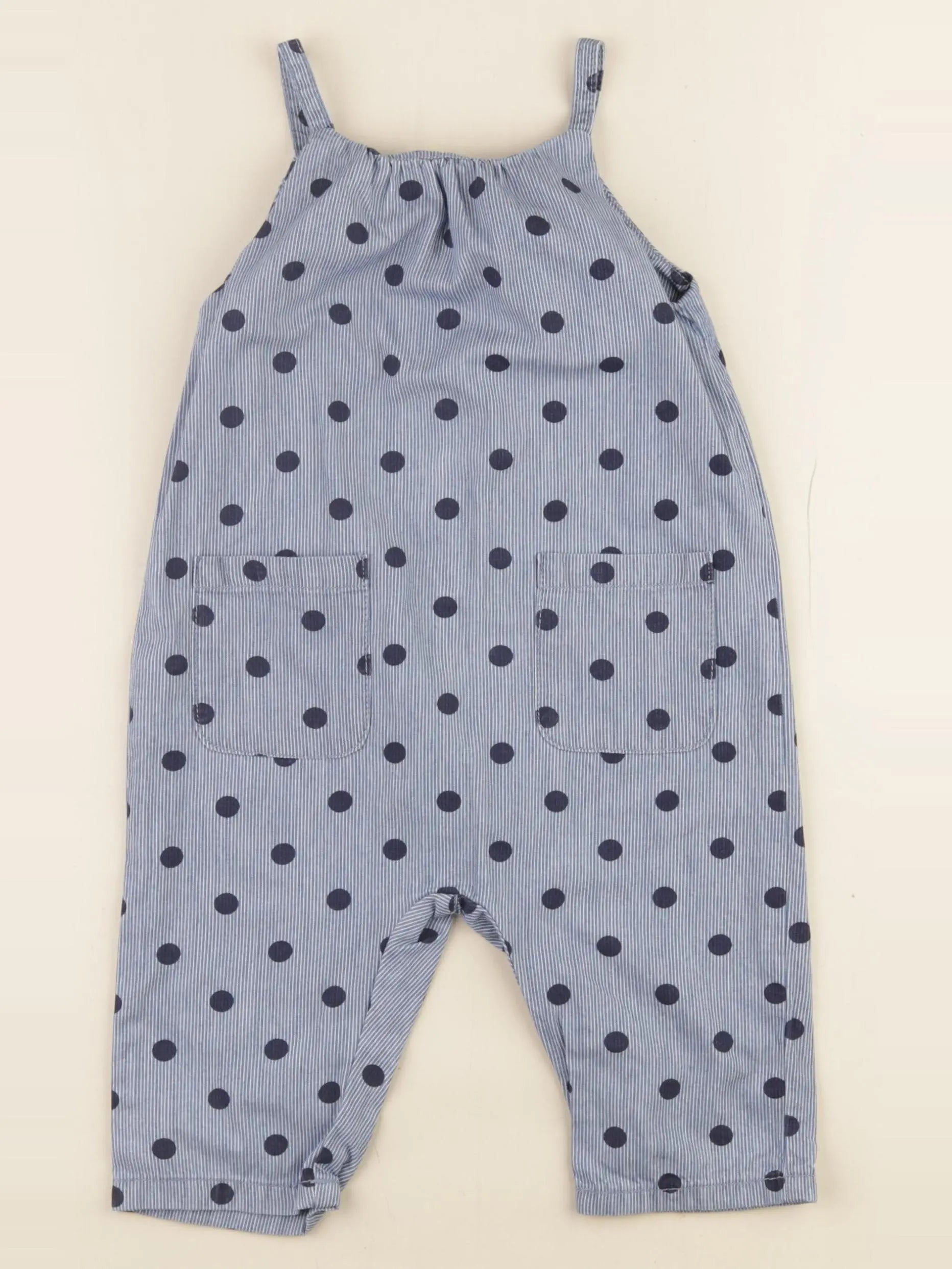 Zara - combinaison bleu - 12/18 mois