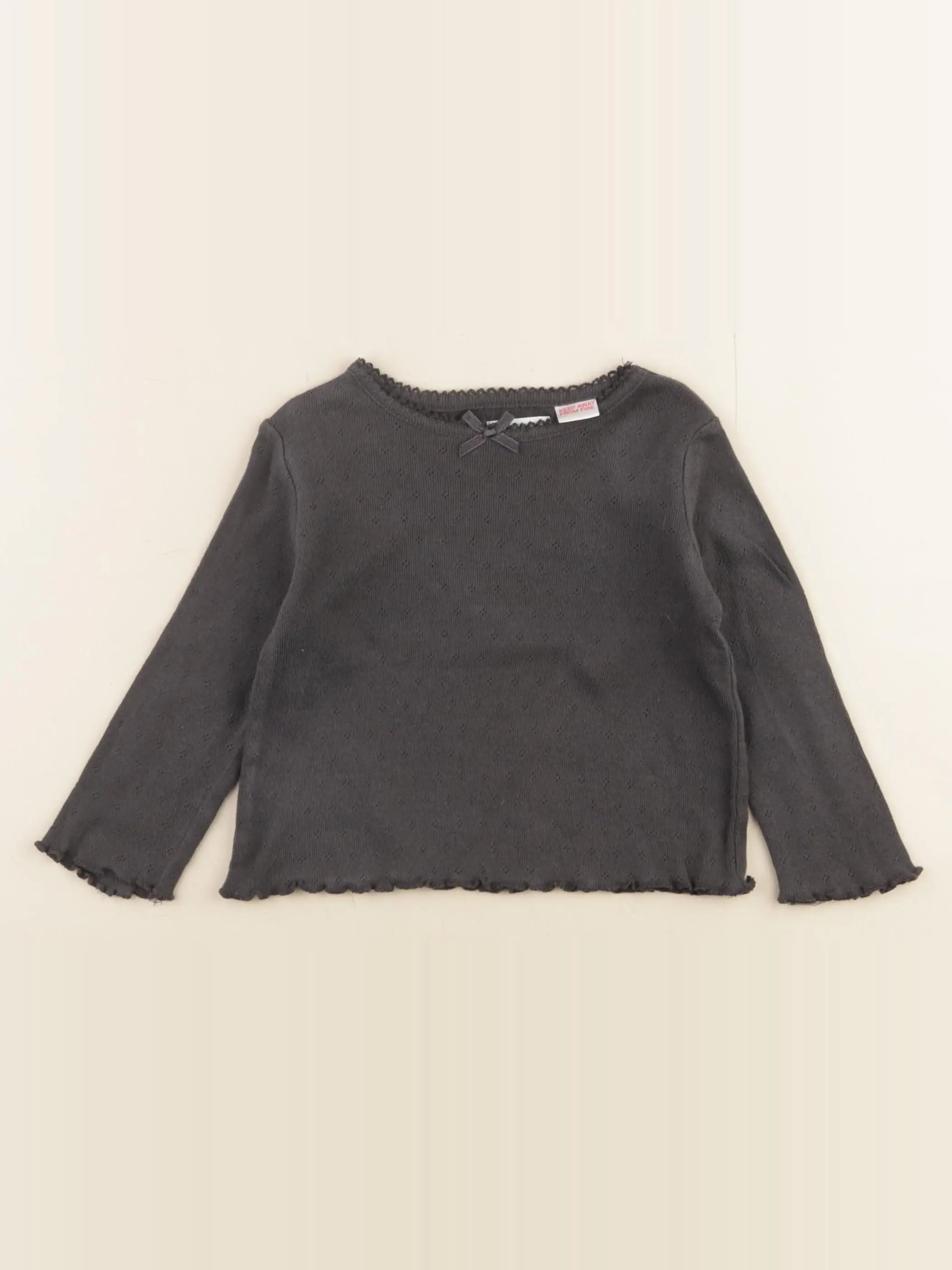 Zara - tee-shirt gris - 18 mois