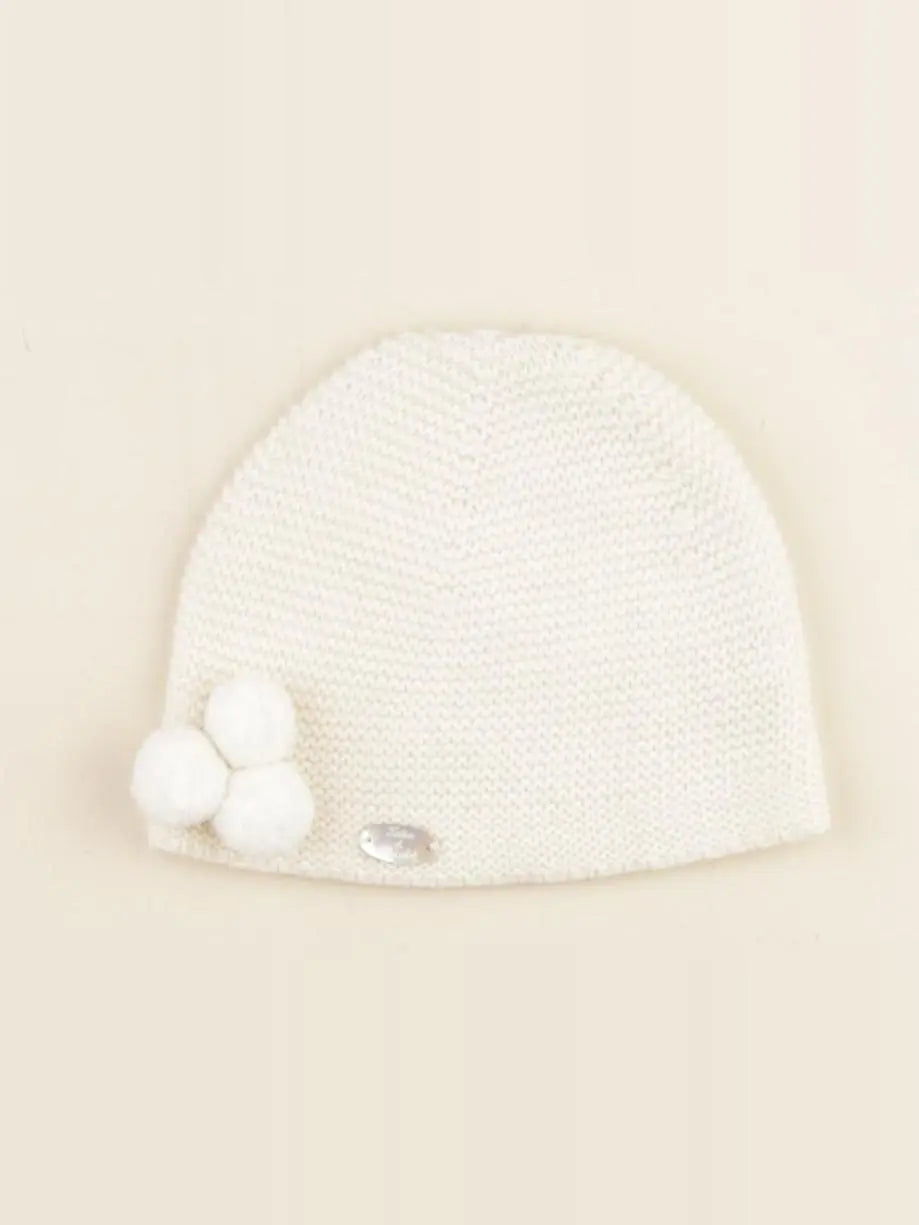 Tartine & Chocolat - bonnet de naissance beige - 0 mois