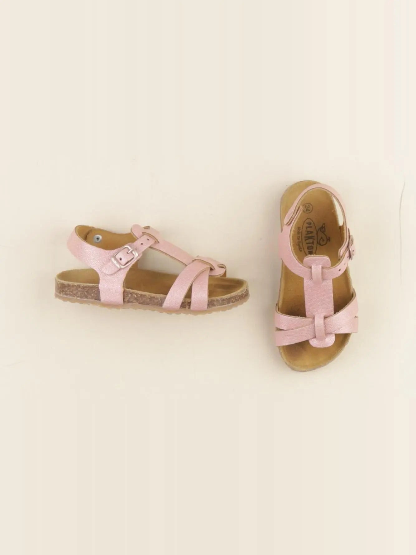 Plakton - sandales rose - pointure 24