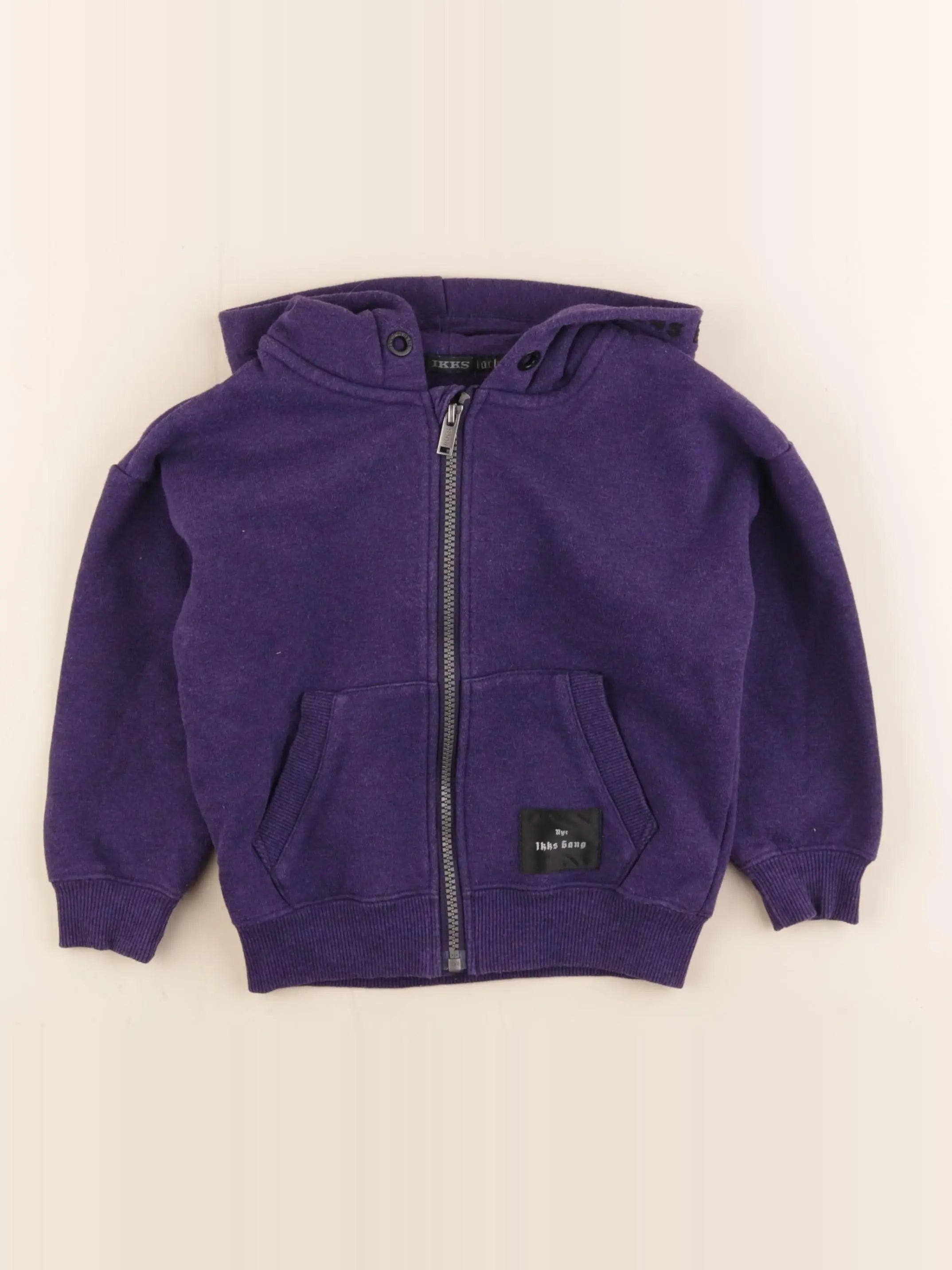 IKKS - sweat violet - 4 ans