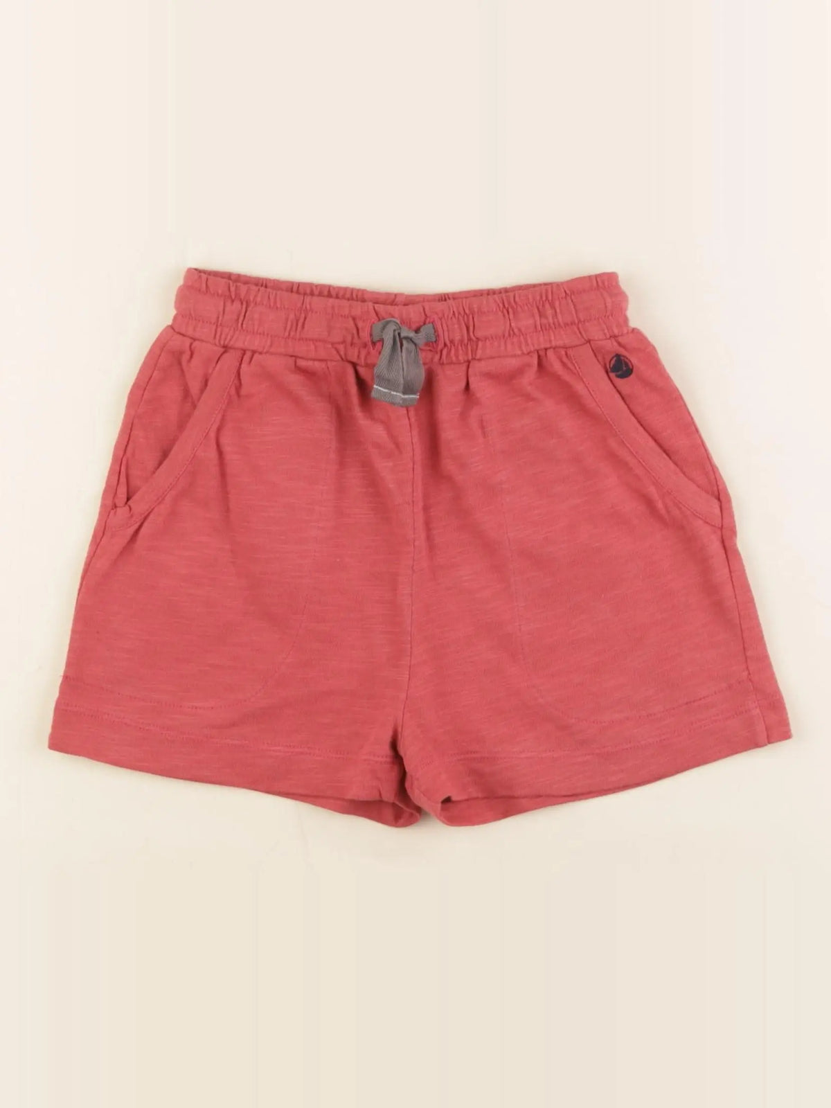 Petit Bateau - short rouge - 6 ans