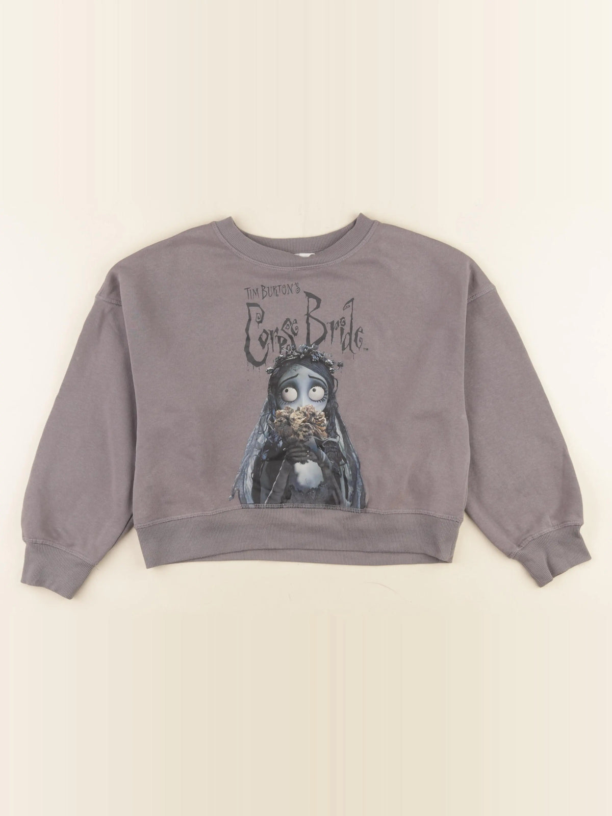 H&M - sweat gris - 8/10 ans