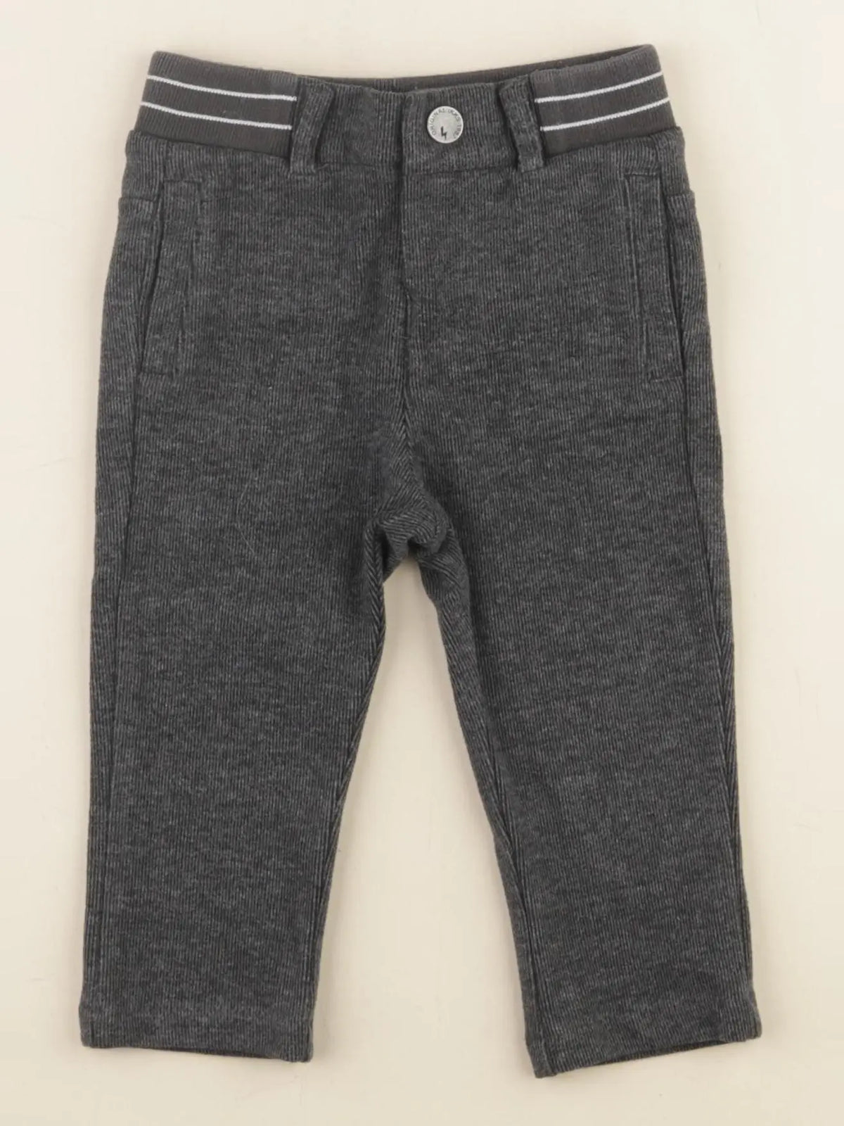 IKKS - pantalon gris - 12 mois