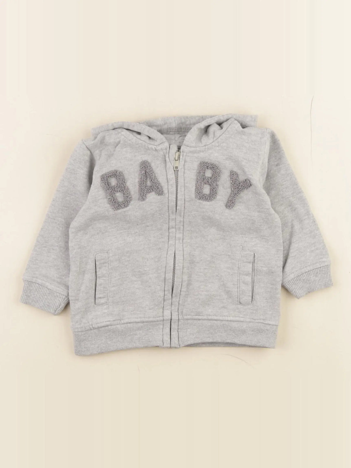 Tape à l'oeil - sweat gris - 6 mois