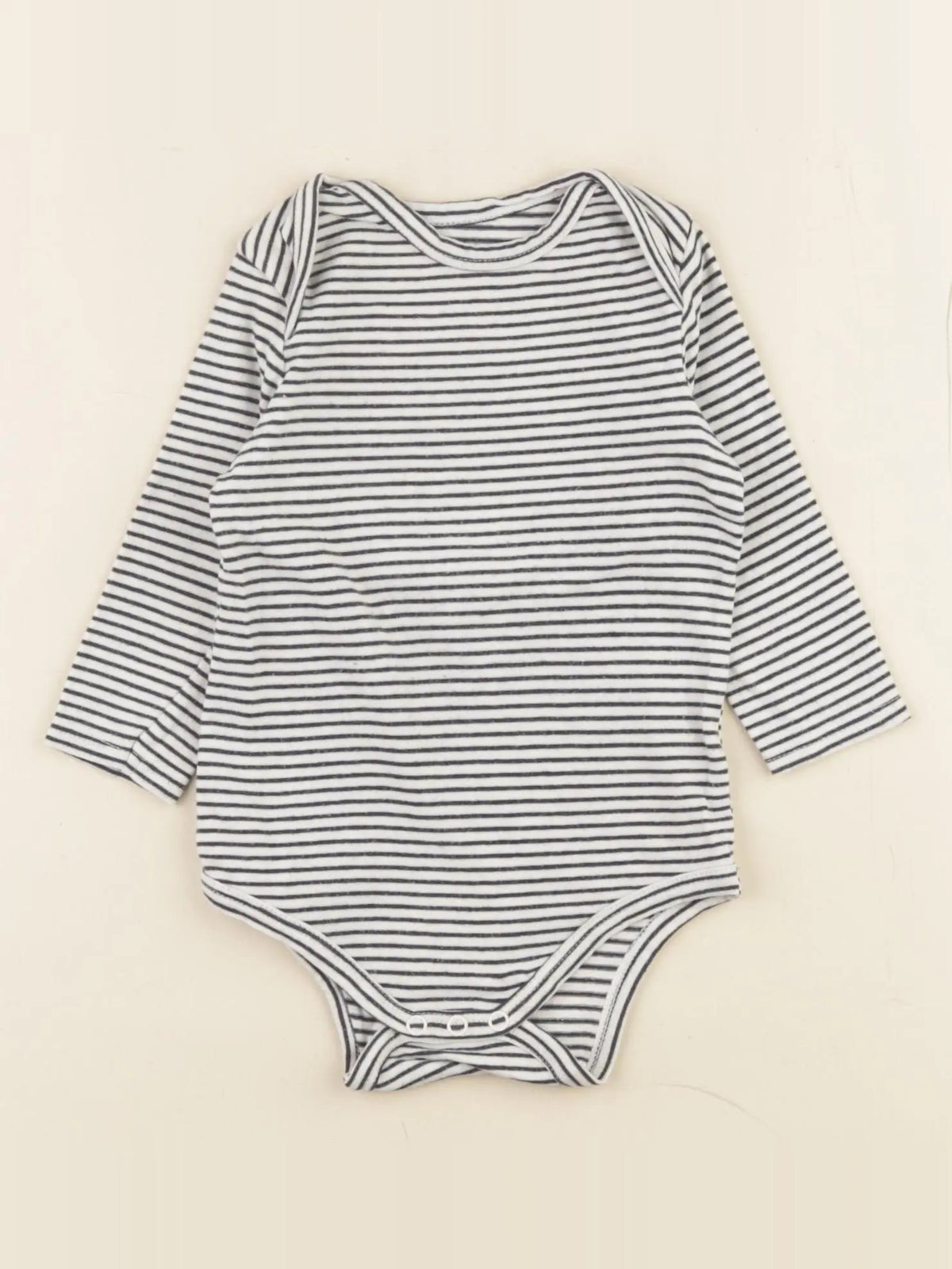 Petit Bateau - body rouge - 6 mois
