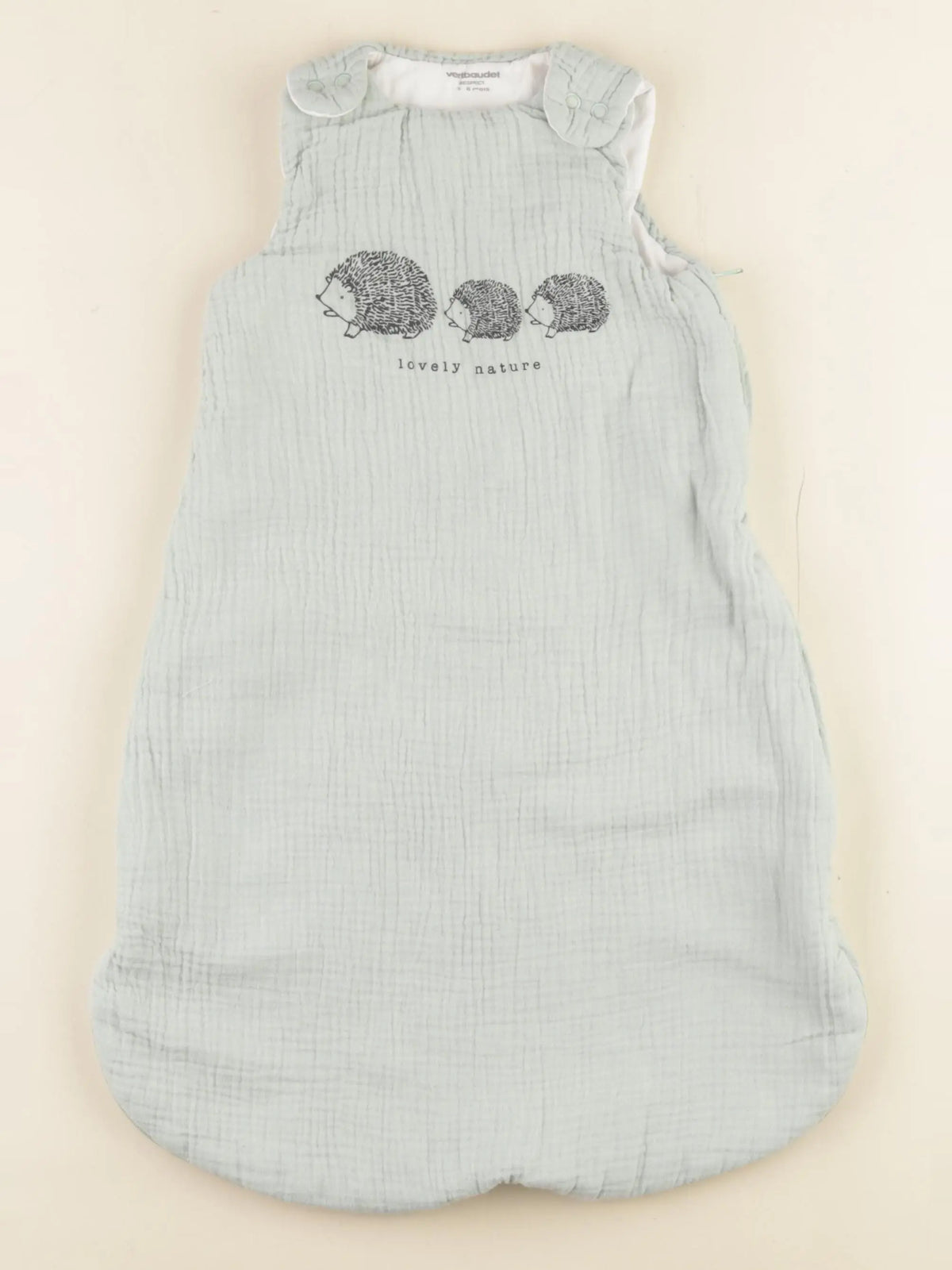 Vertbaudet - gigoteuse TOG 2 vert - 0/6 mois