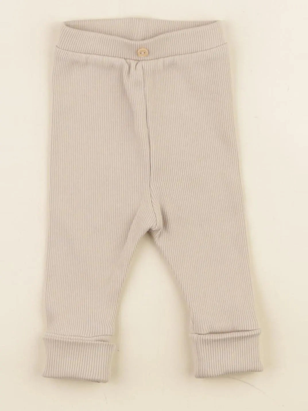 Vertbaudet - legging beige - 3 mois