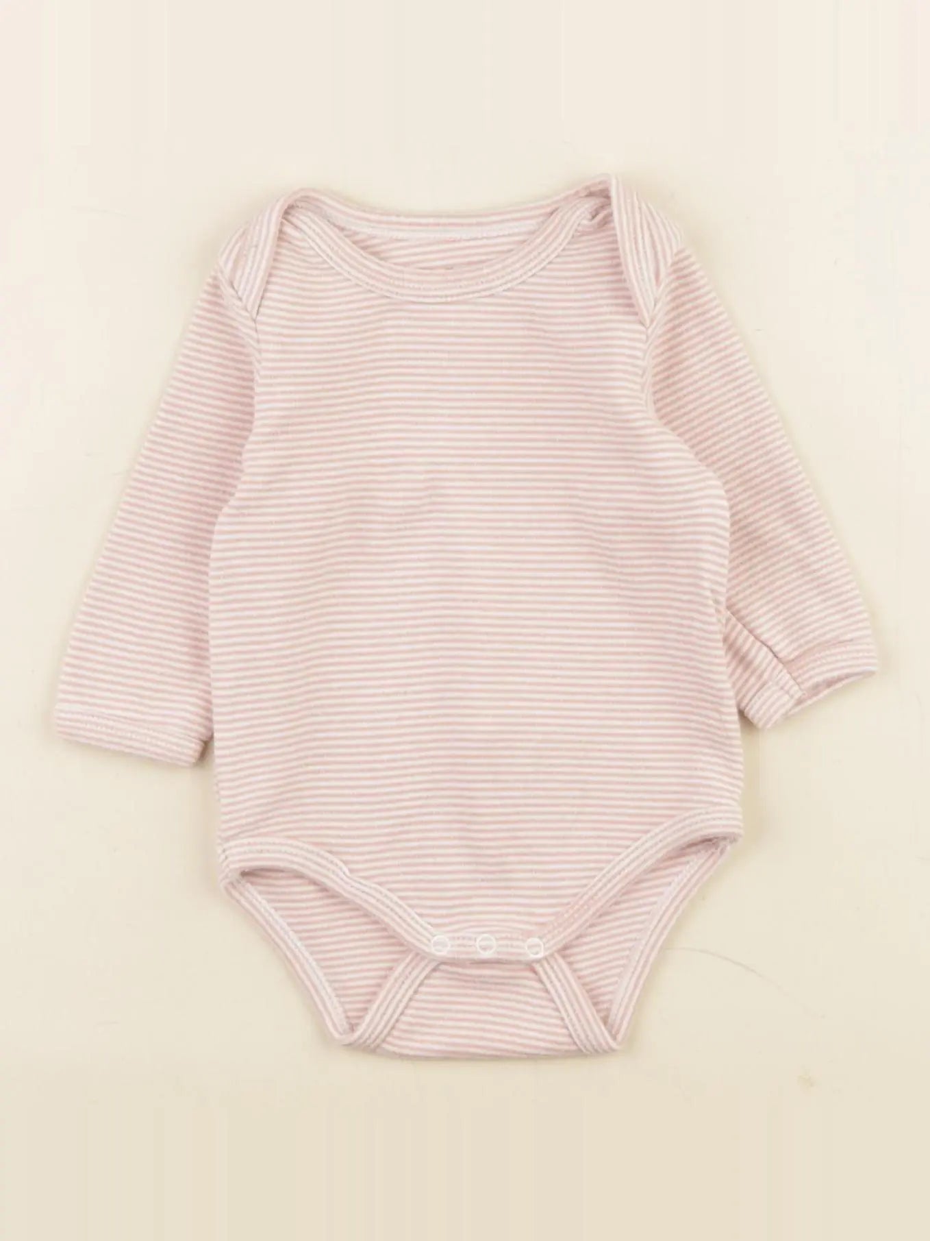 Vertbaudet - body rose - 6 mois