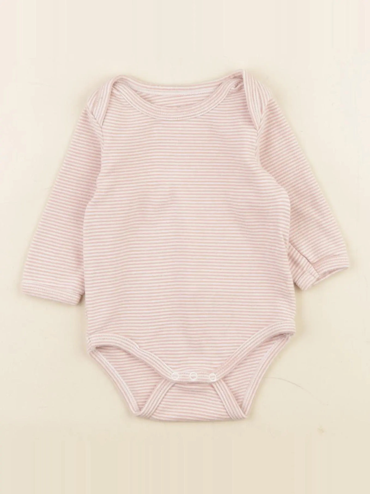 Vertbaudet - body rose - 6 mois