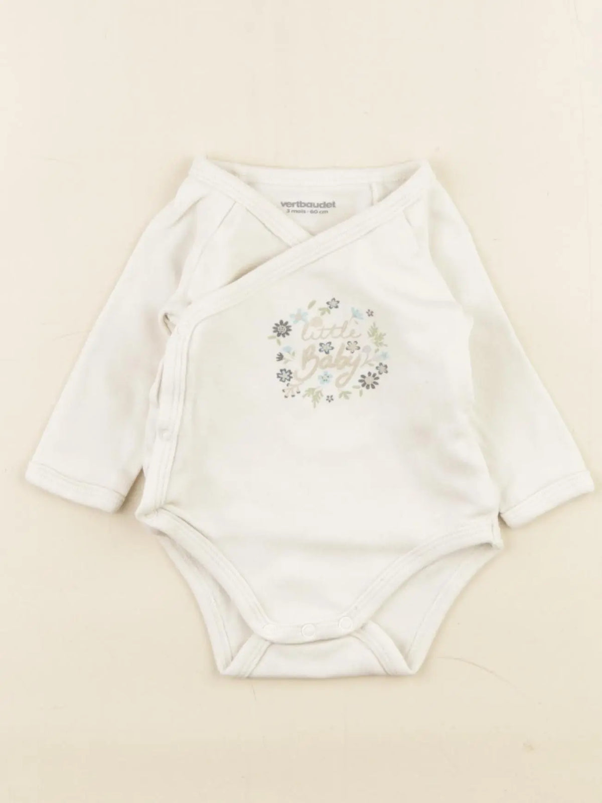 Vertbaudet - body multicolore - 3 mois