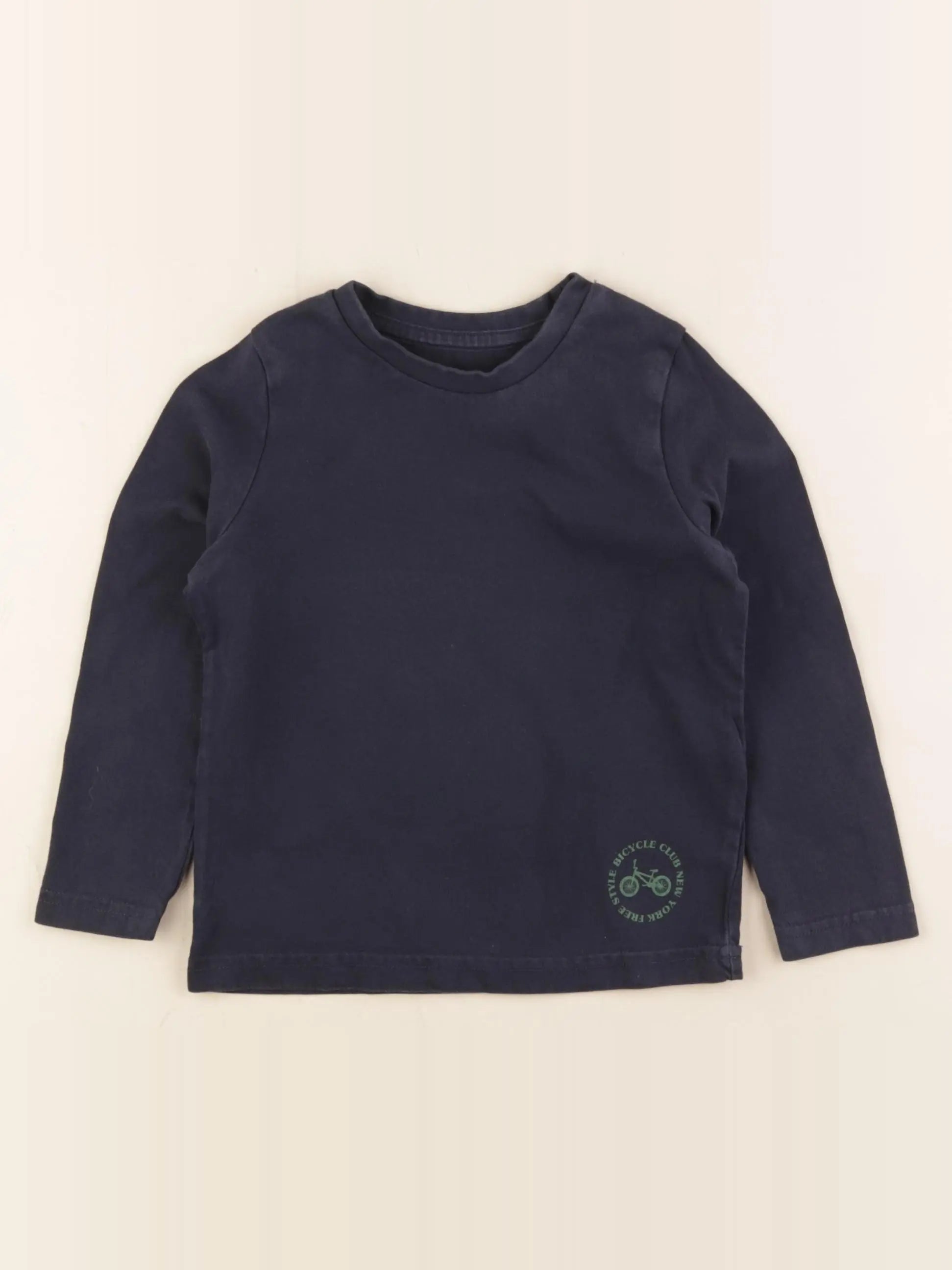 Vertbaudet - tee-shirt bleu - 3 ans