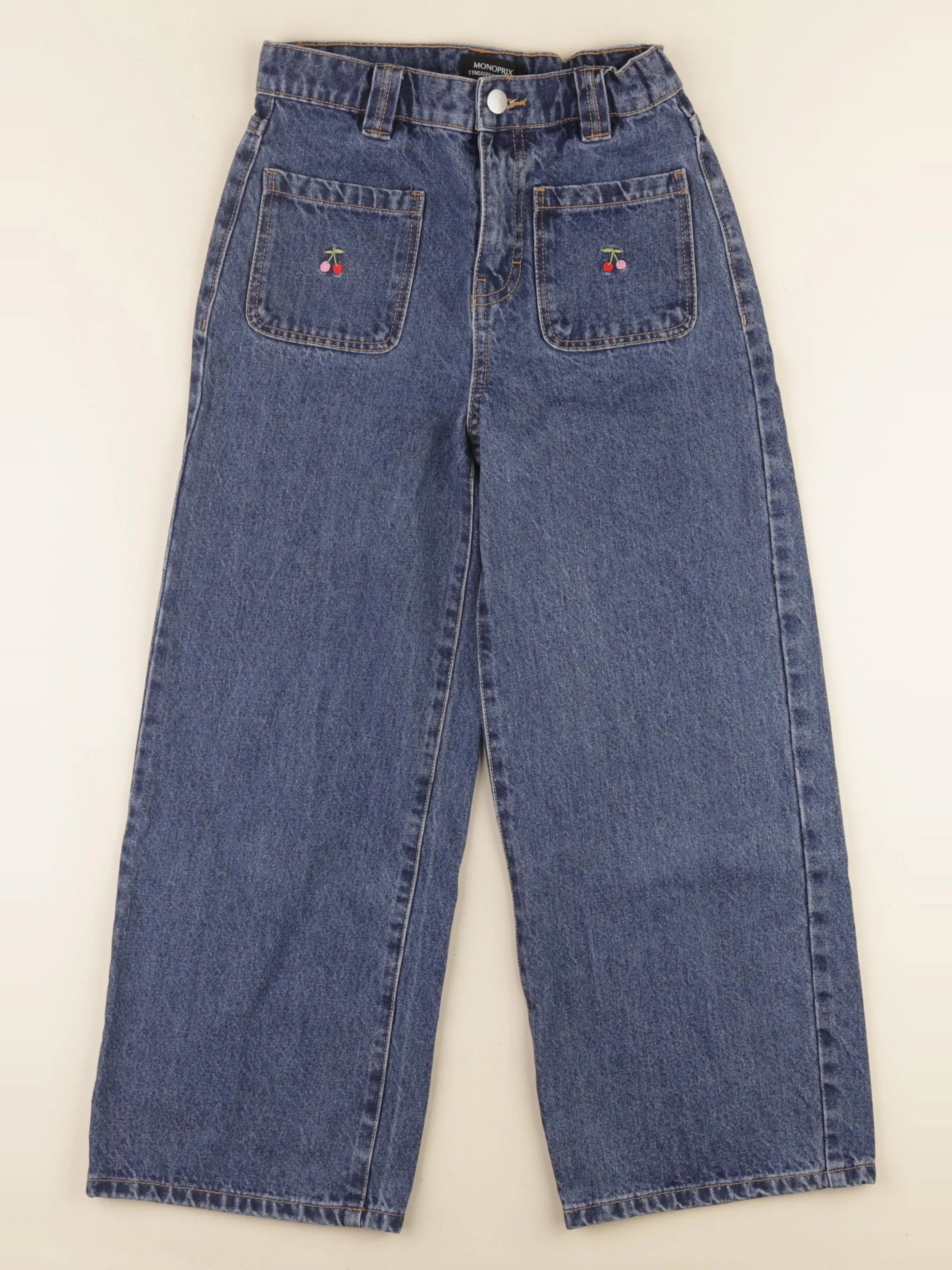 Monoprix - jean bleu - 10 ans