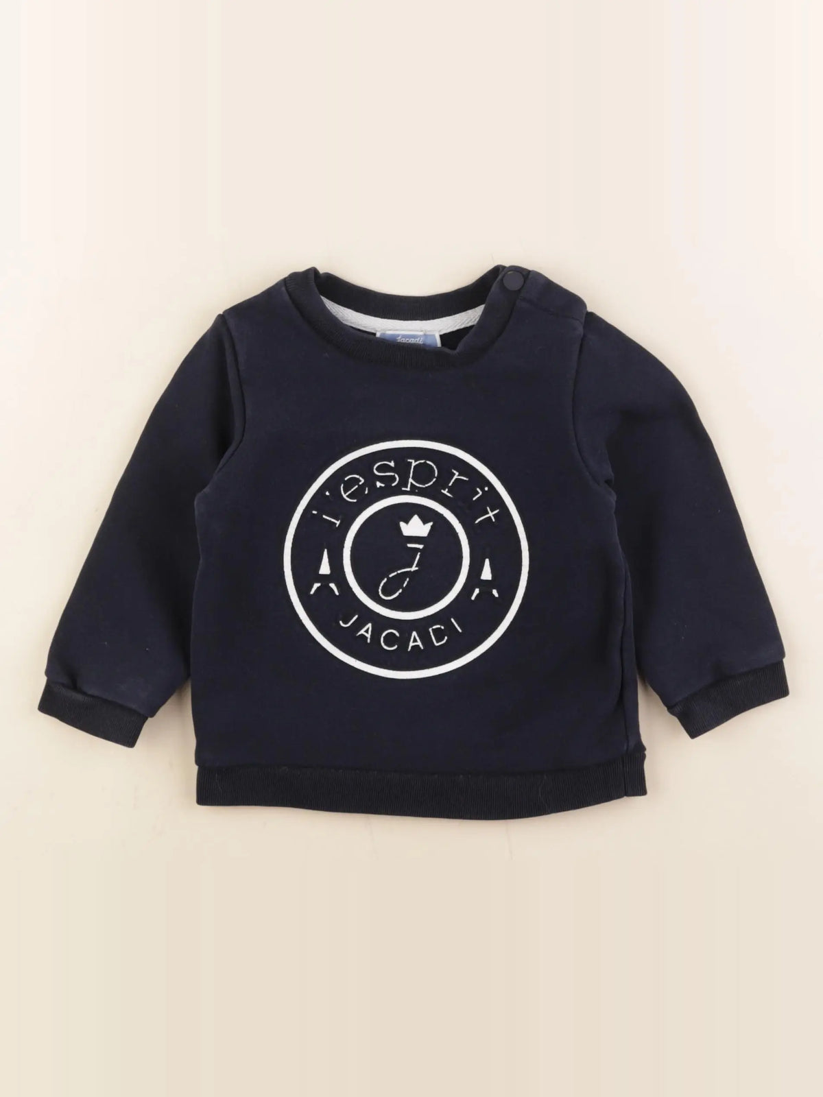 Jacadi - sweat bleu - 18 mois