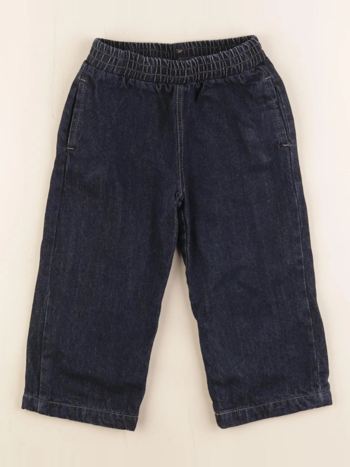 Boutchou - jean doublé bleu - 18 mois