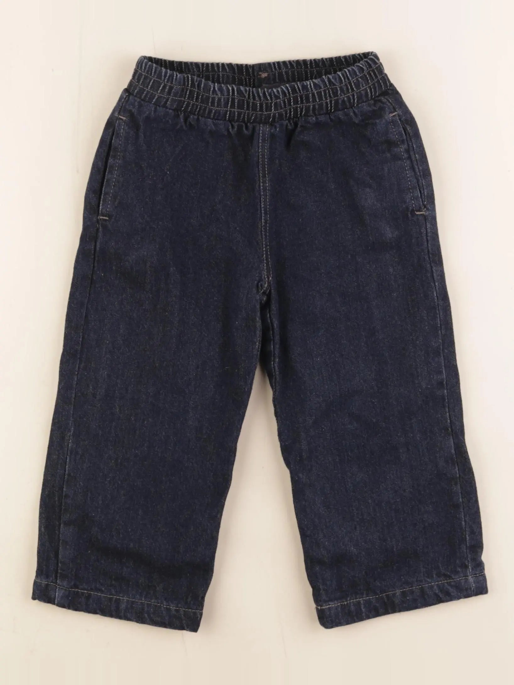 Boutchou - jean doublé bleu - 18 mois