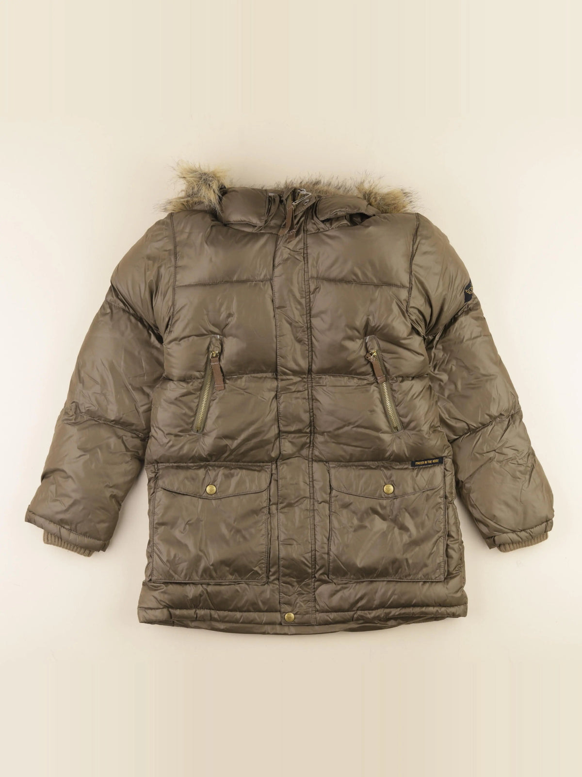 Finger in the nose - parka bronze - 16 ans