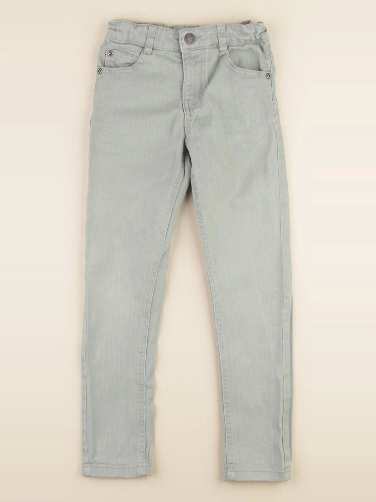 Vertbaudet - jean vert - 7 ans