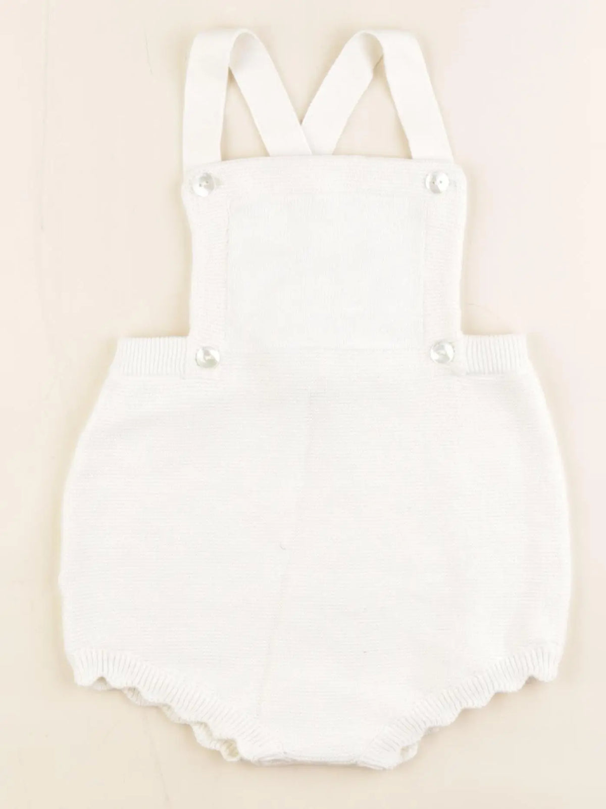 Jacadi - salopette blanc - 18 mois