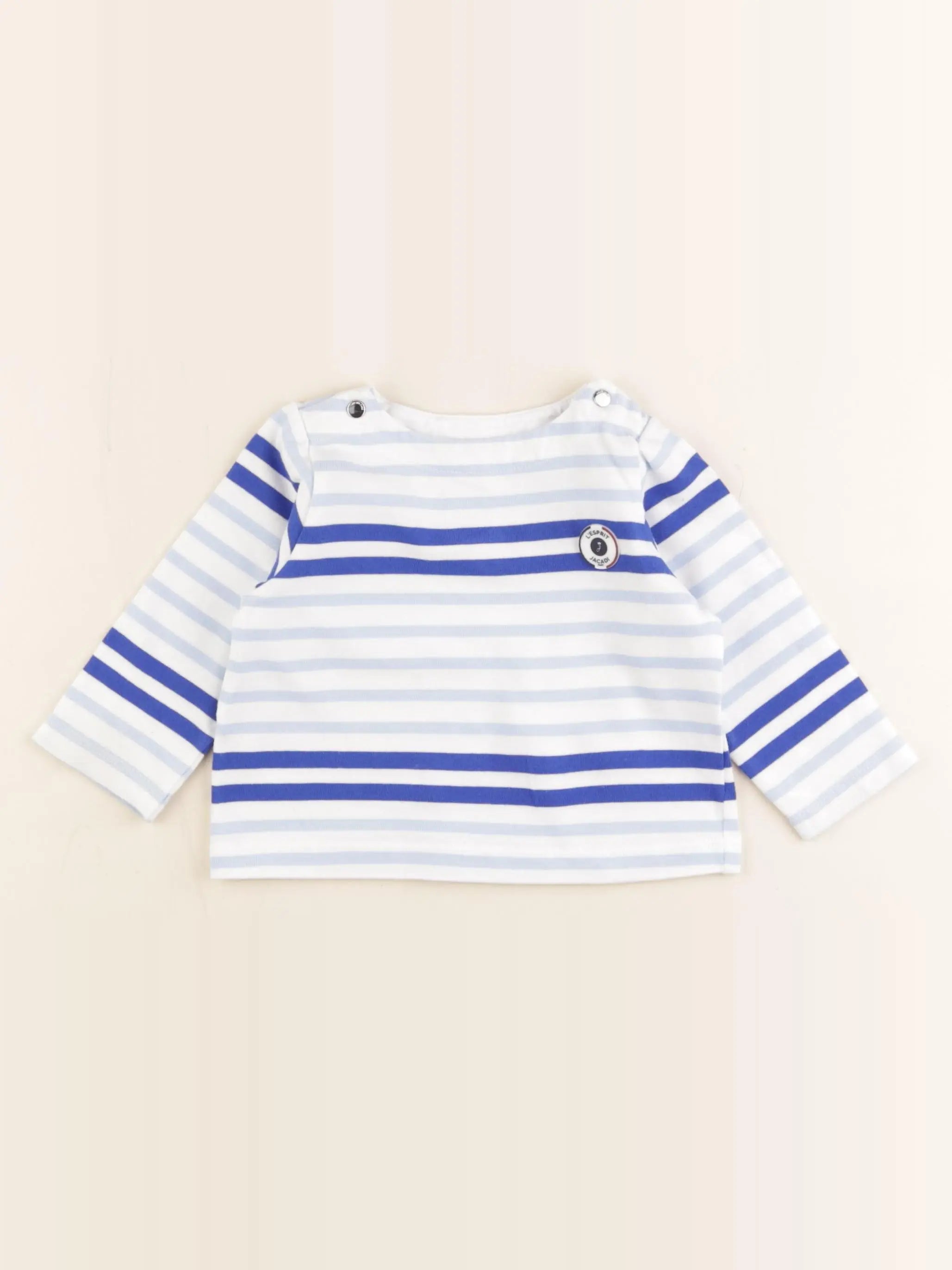 Jacadi - tee-shirt multicolore - 12 mois