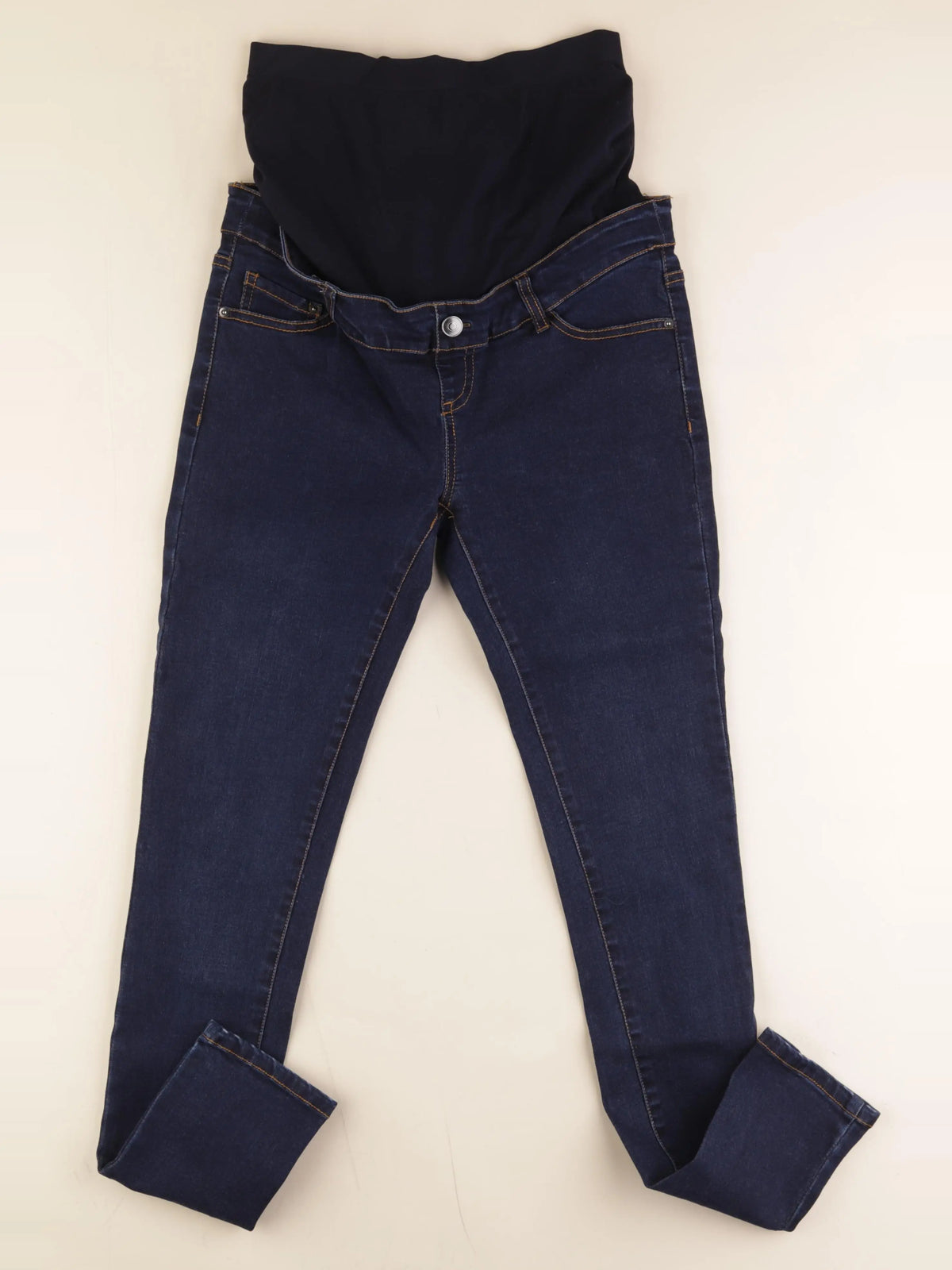 Vertbaudet - jean grossesse bleu - 38