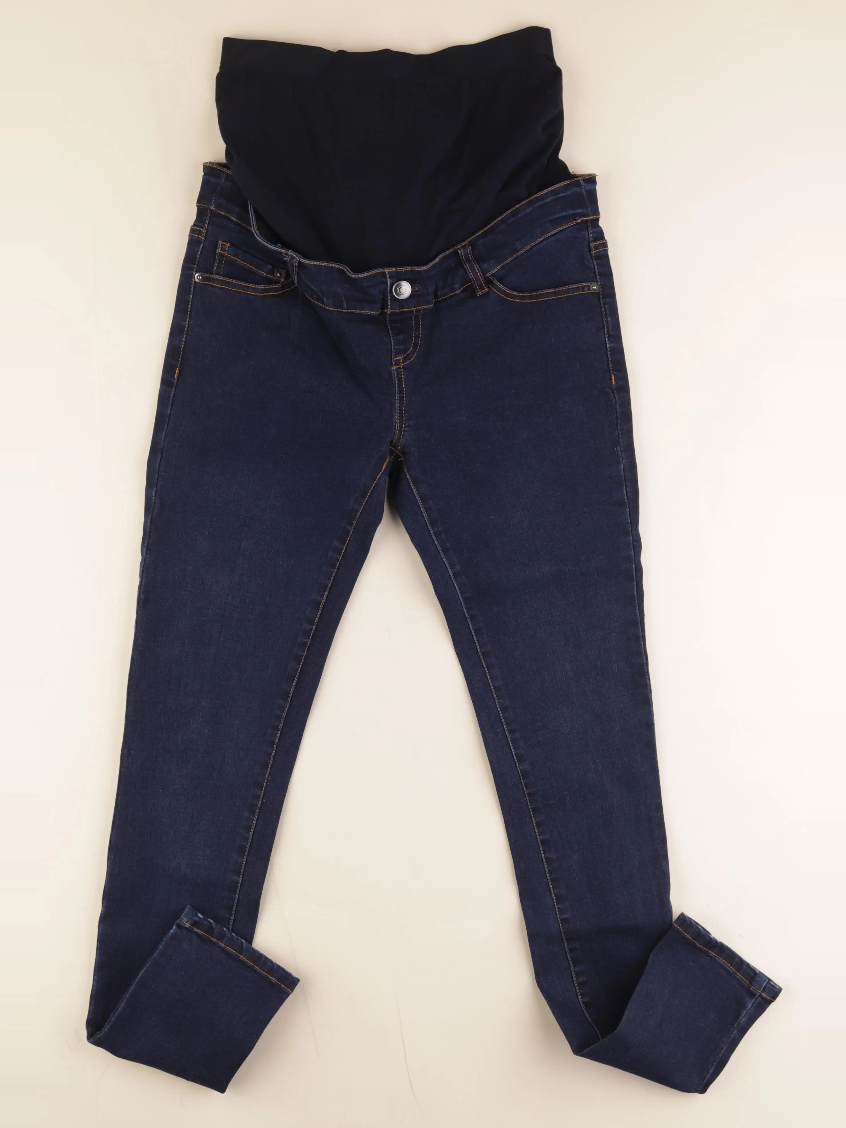 Vertbaudet - jean grossesse bleu - 38