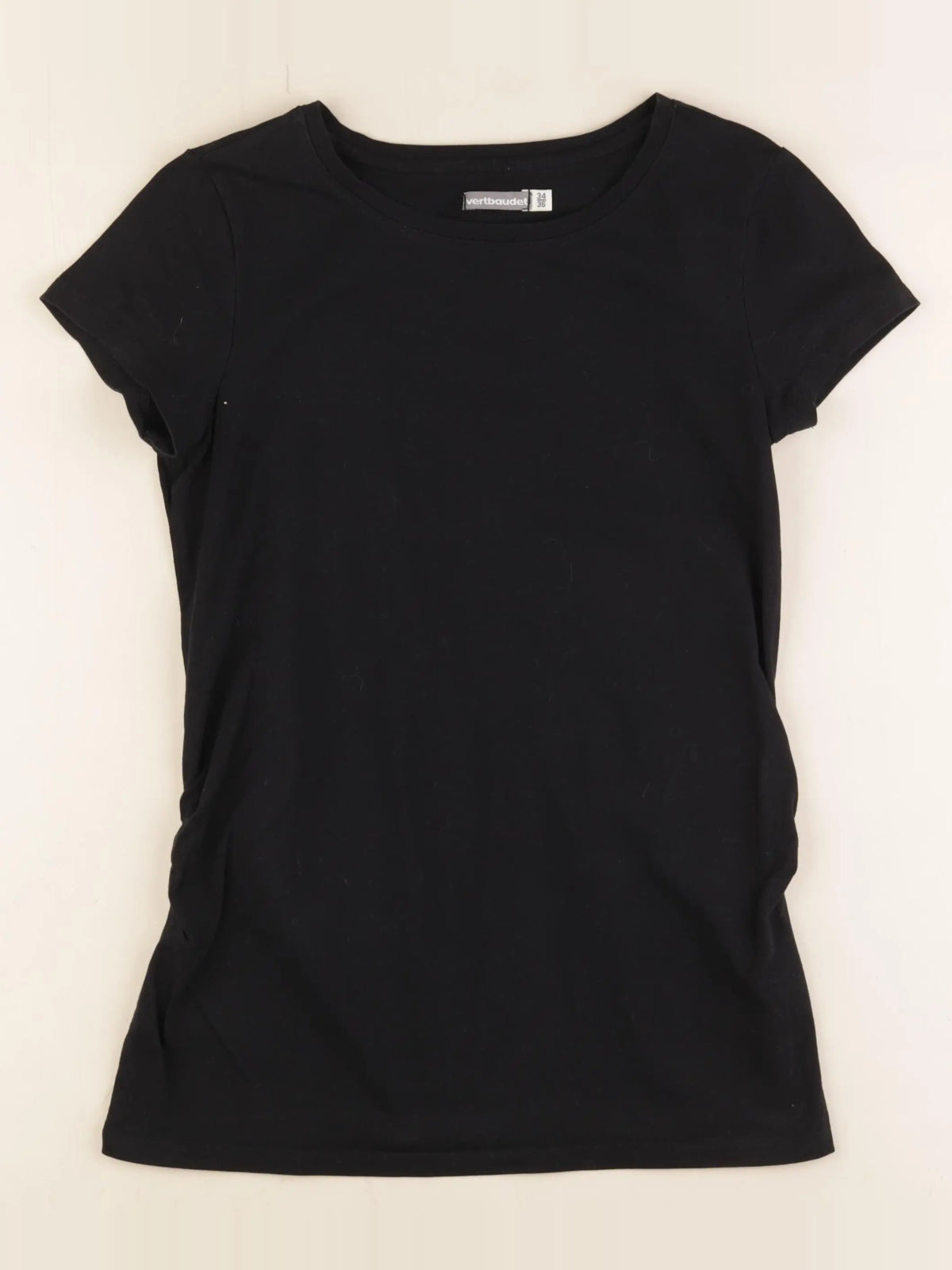 Vertbaudet - tee-shirt grossesse noir - 34 à 36