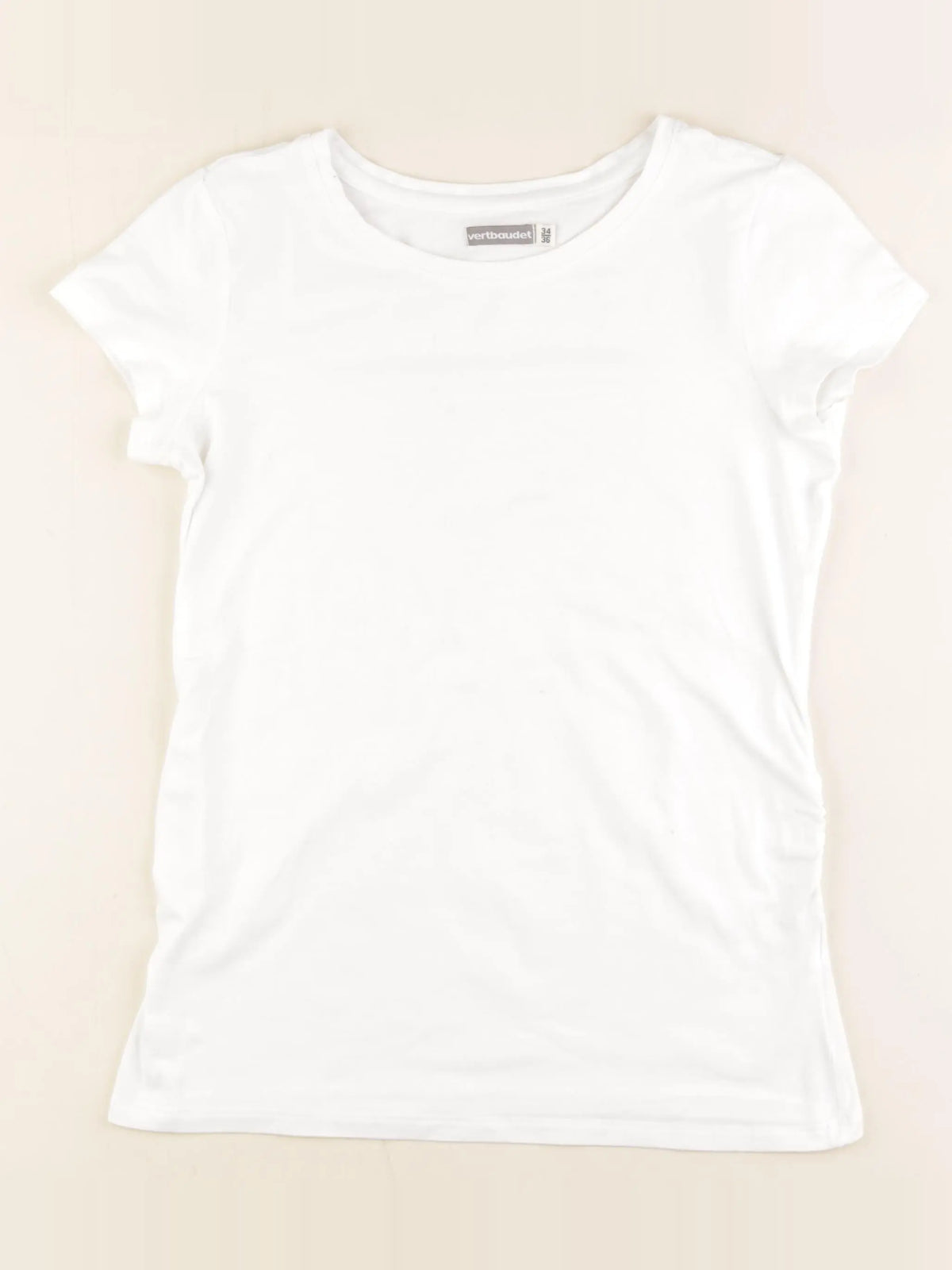 Vertbaudet - tee-shirt grossesse blanc - 34 à 36