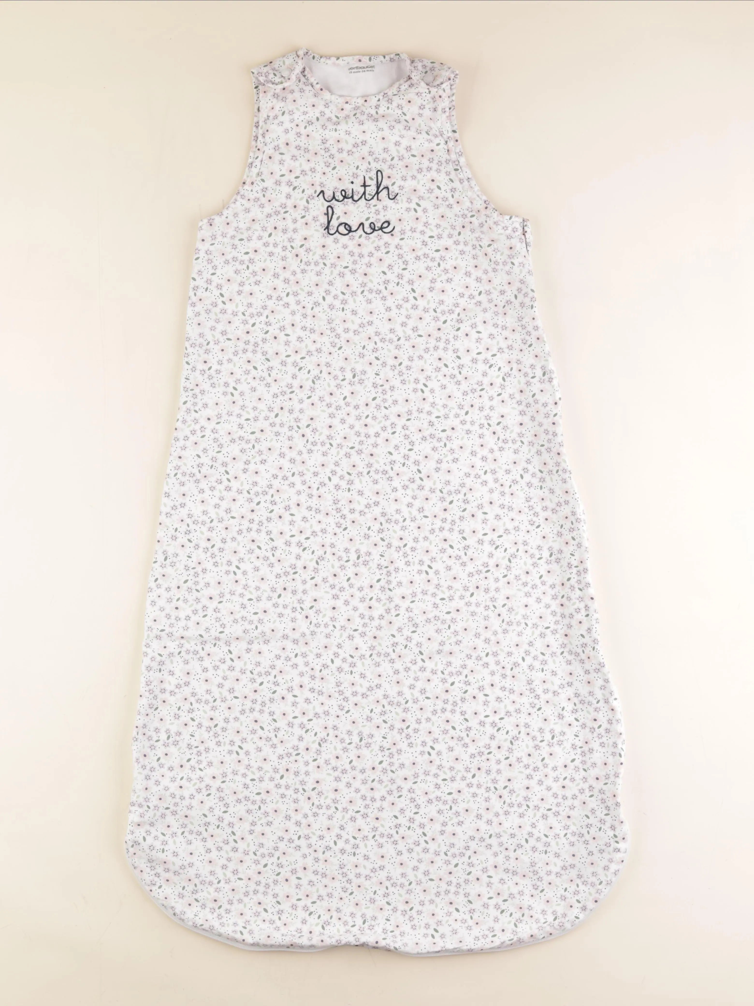 Vertbaudet - gigoteuse multicolore - 18/36 mois