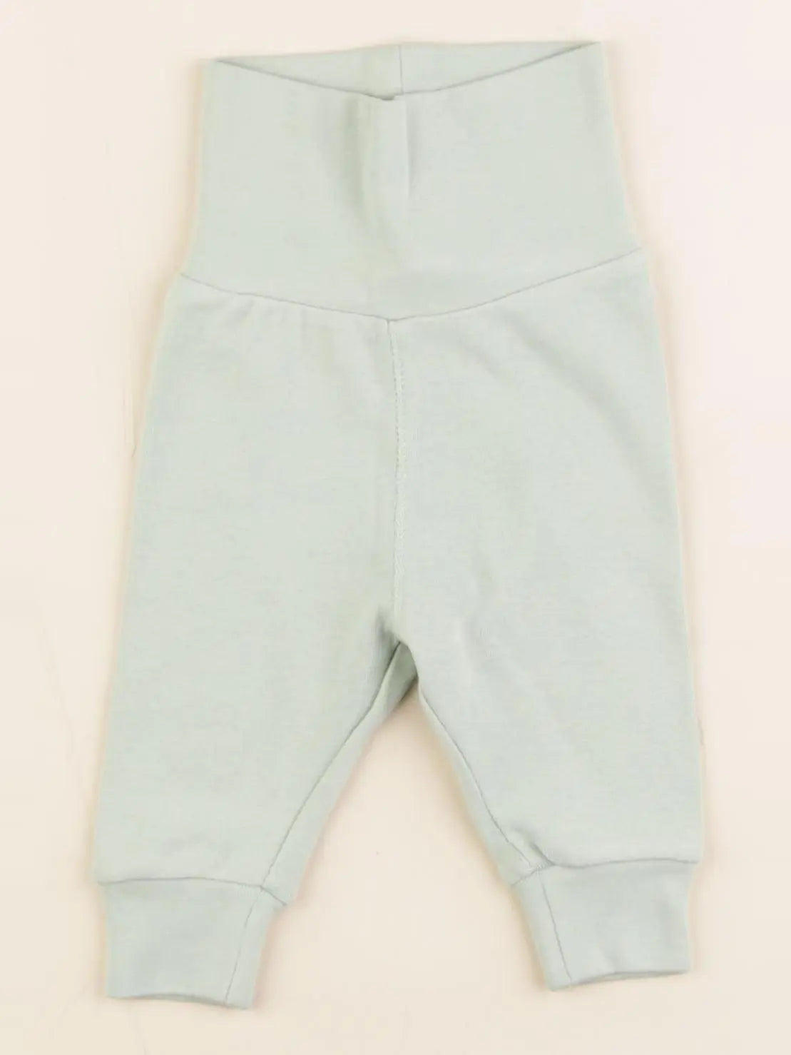 H&M - legging vert - 0/1 mois