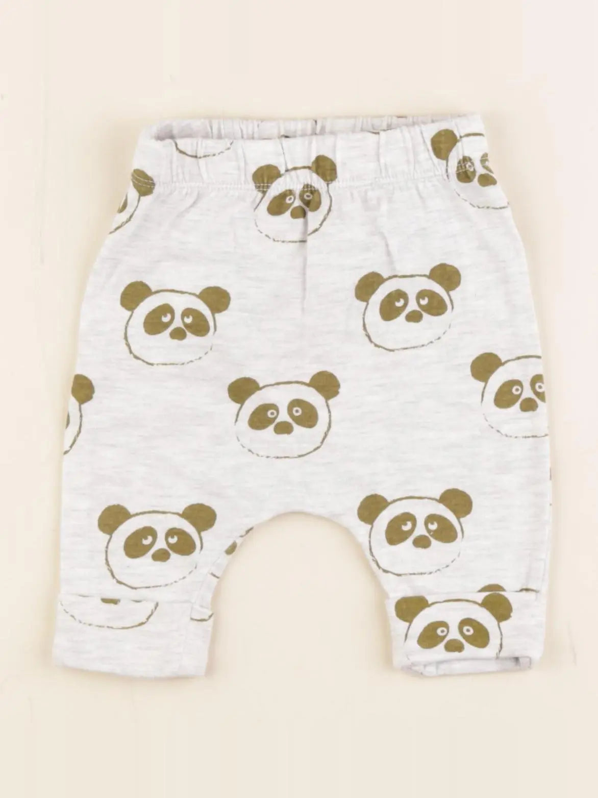 La Redoute - sarouel gris - 1/2 mois