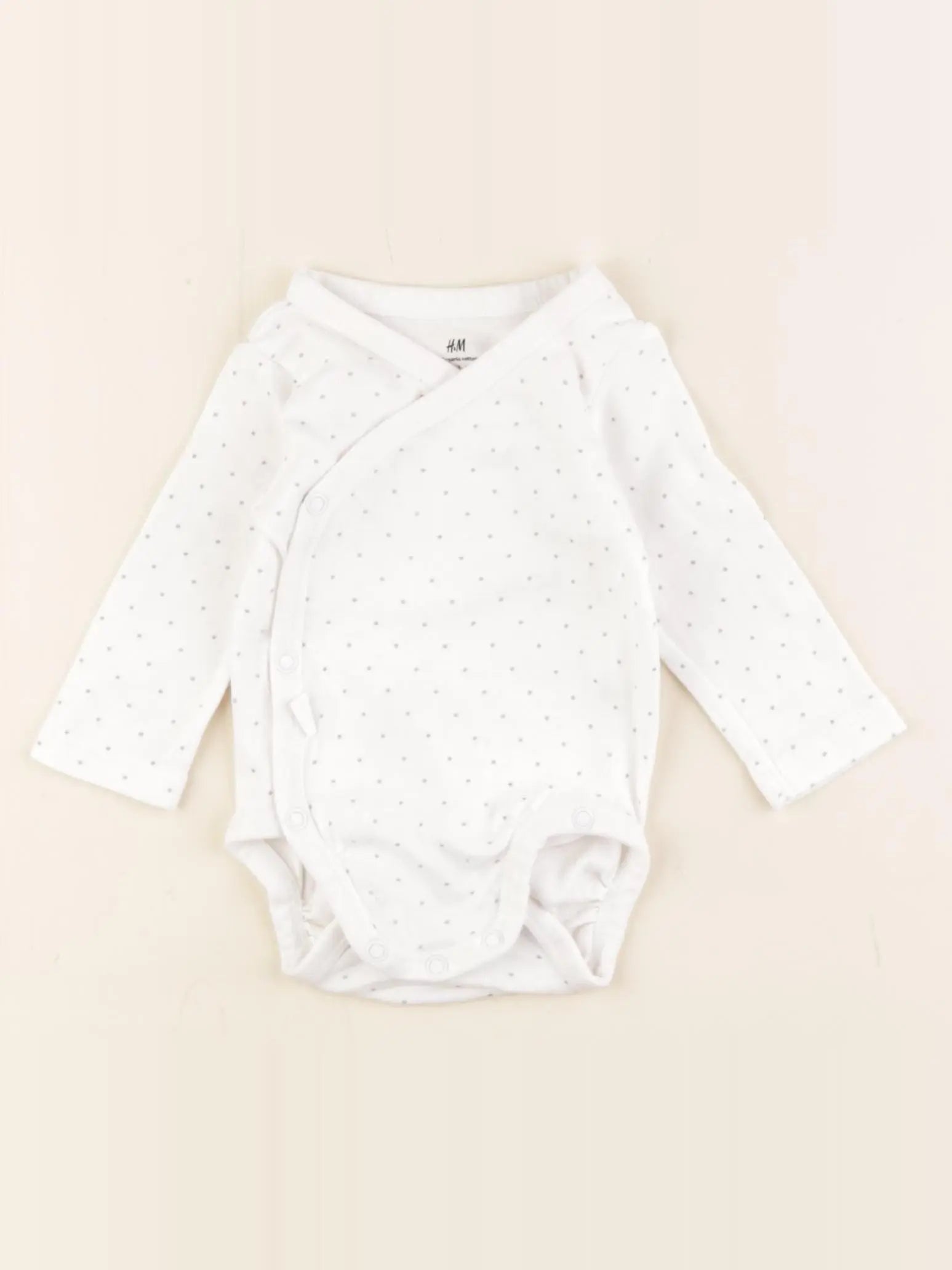 H&M - body blanc - 1/2 mois