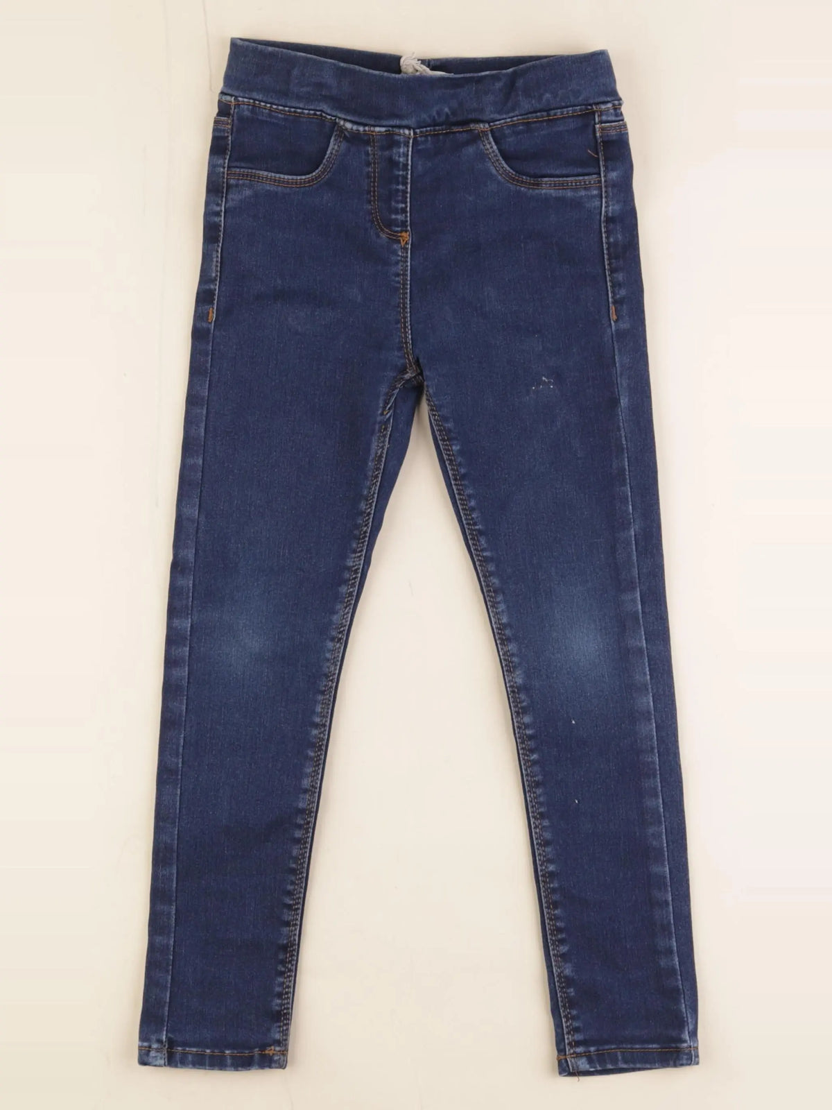 Vertbaudet - jegging bleu - 6 ans