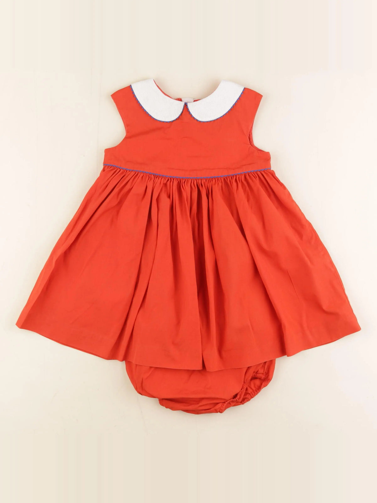 Jacadi - robe rouge - 2 ans