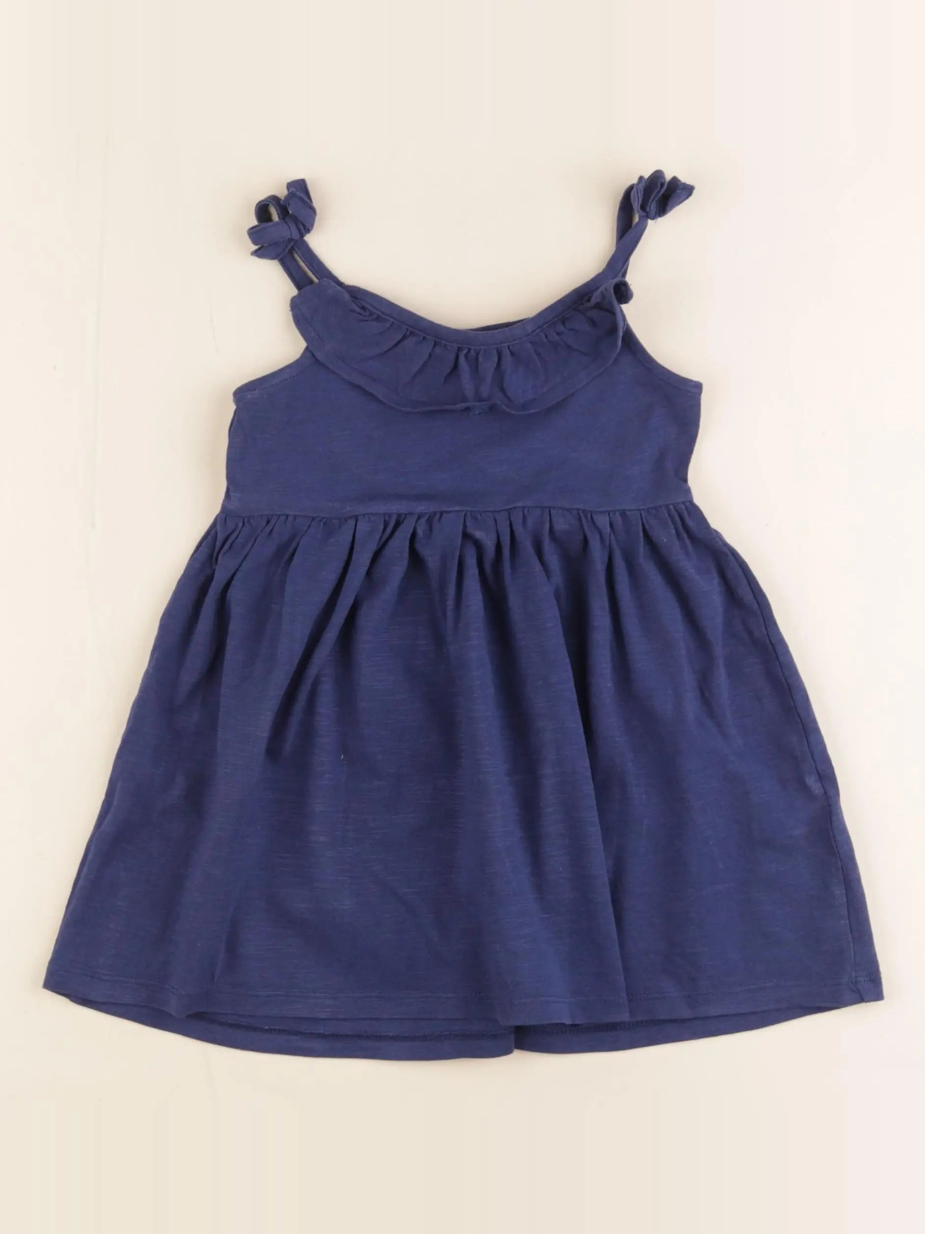 Vertbaudet - robe bleu - 2 ans