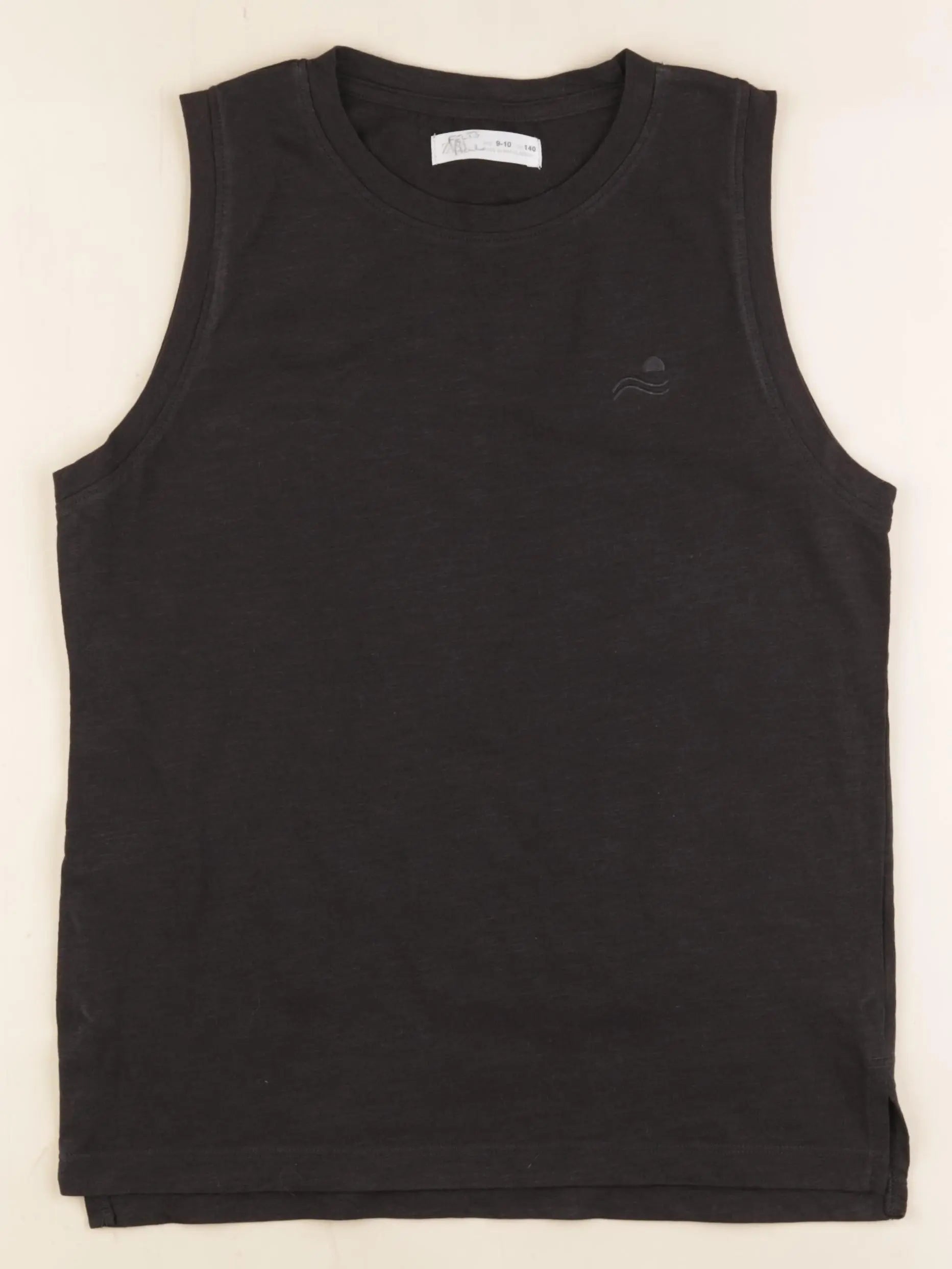 Zara - débardeur noir - 9/10 ans